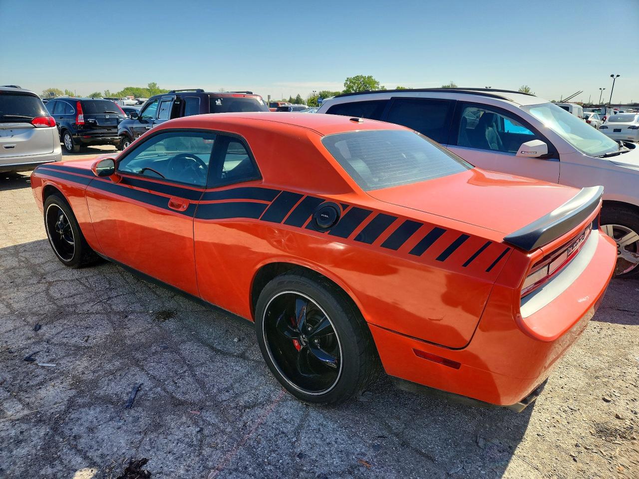 2009 Dodge Challenger Srt-8 Orange vin: 2B3LJ74W99H546470