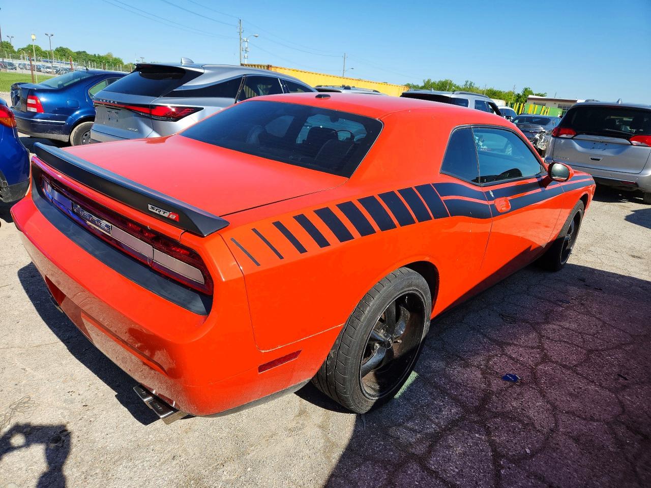 2009 Dodge Challenger Srt-8 Orange vin: 2B3LJ74W99H546470