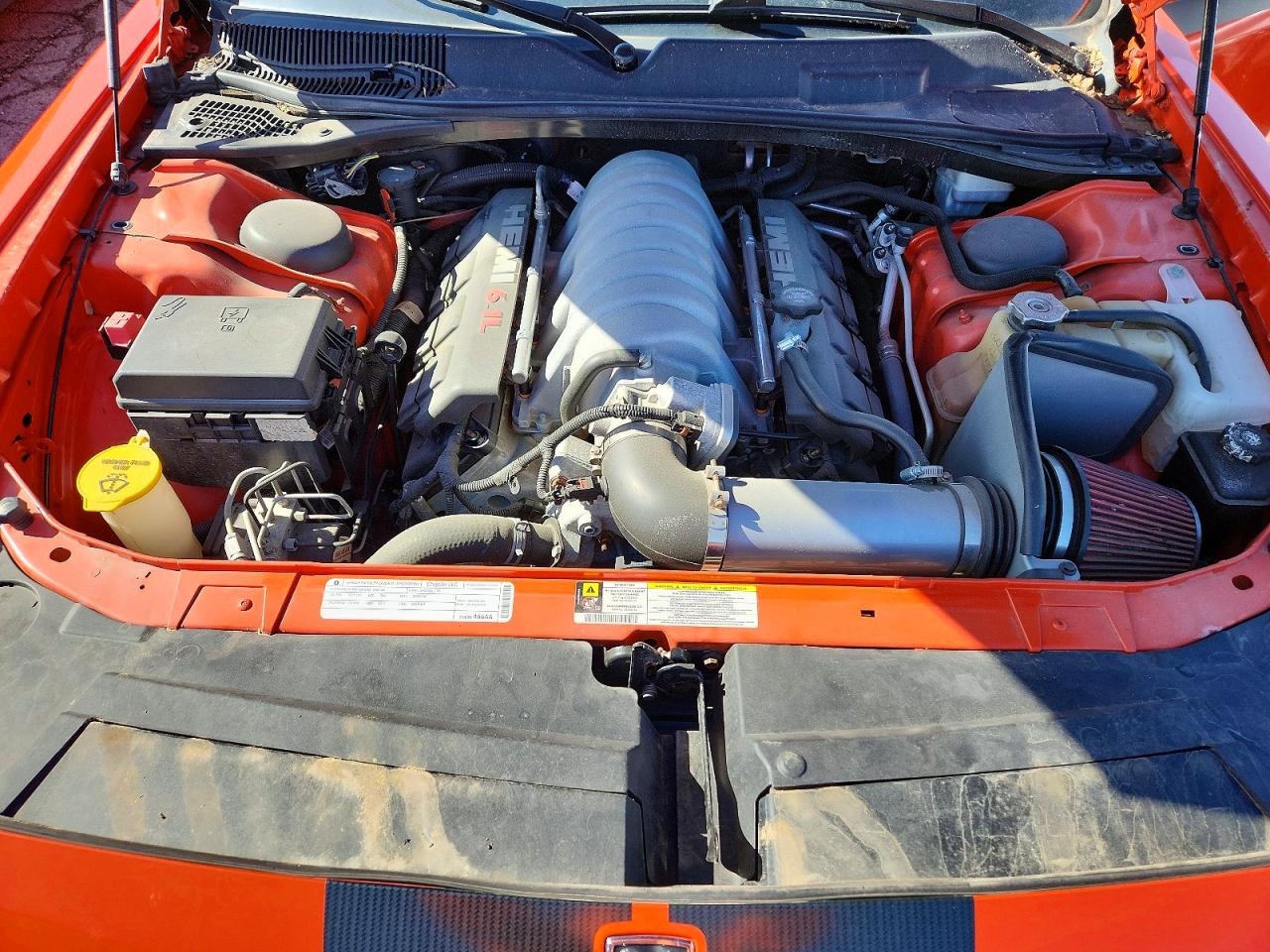 2009 Dodge Challenger Srt-8 Orange vin: 2B3LJ74W99H546470