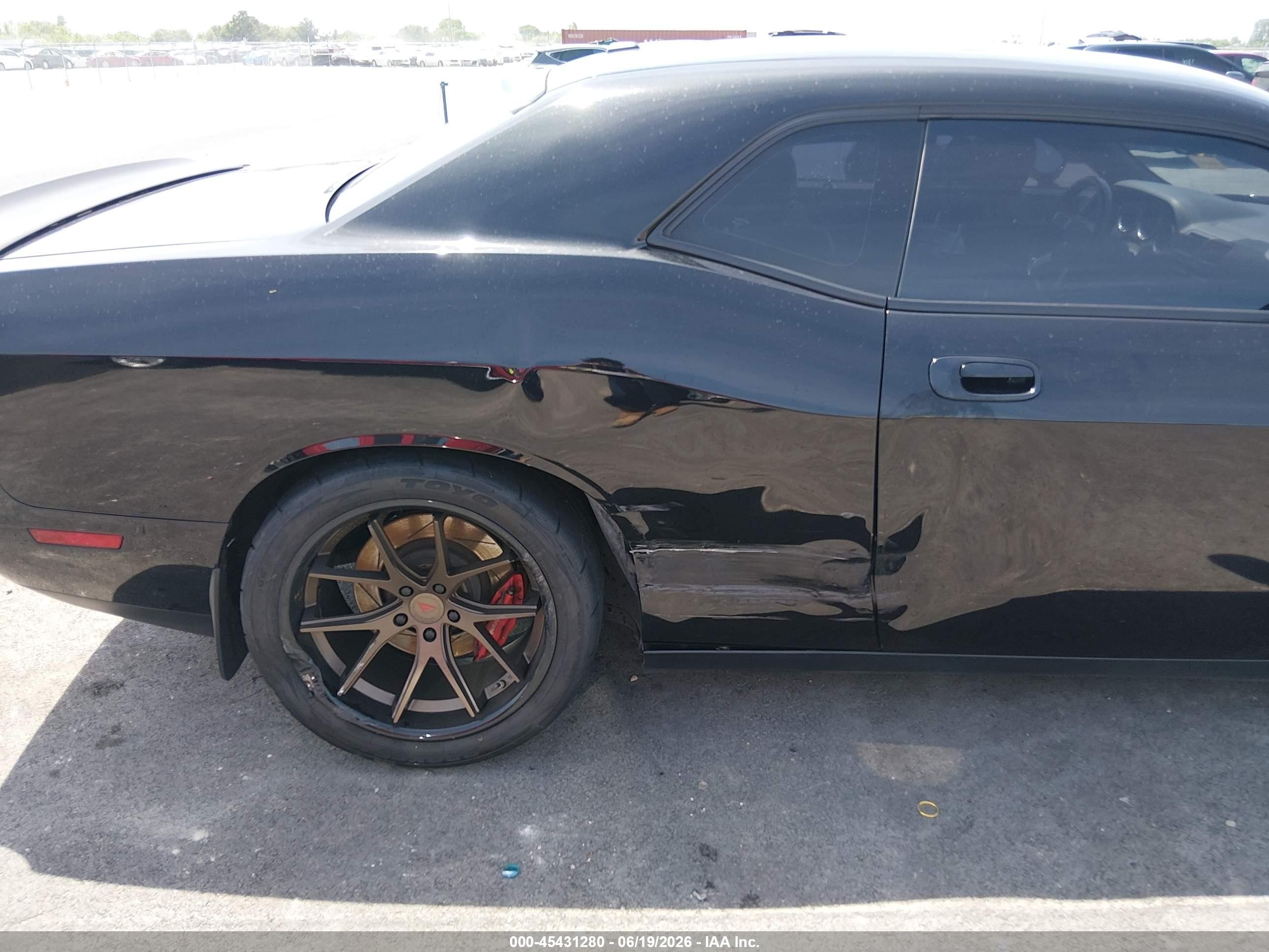 2009 Dodge Challenger Srt8 Black vin: 2B3LJ74W99H569764