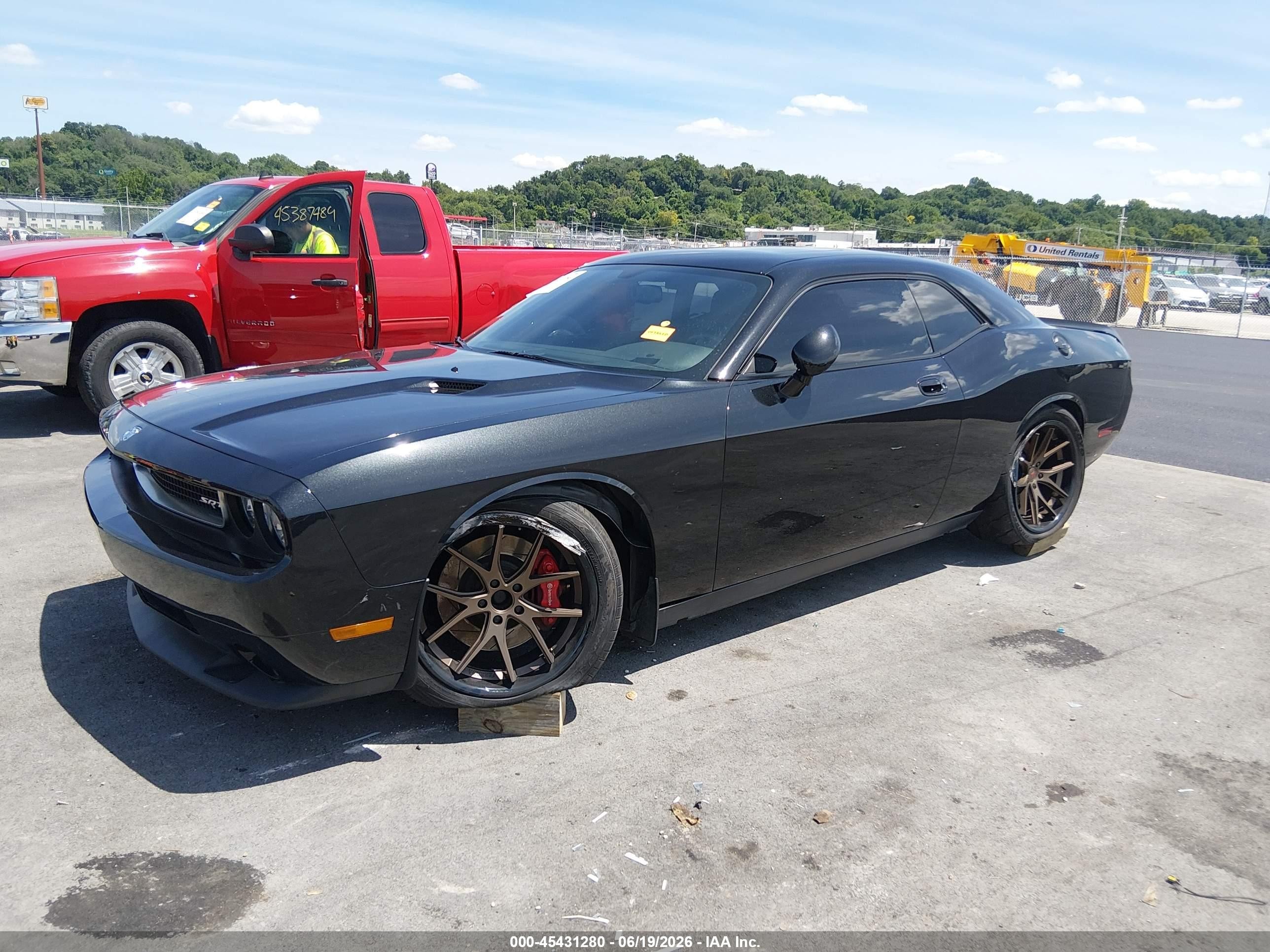 2009 Dodge Challenger Srt8 Black vin: 2B3LJ74W99H569764