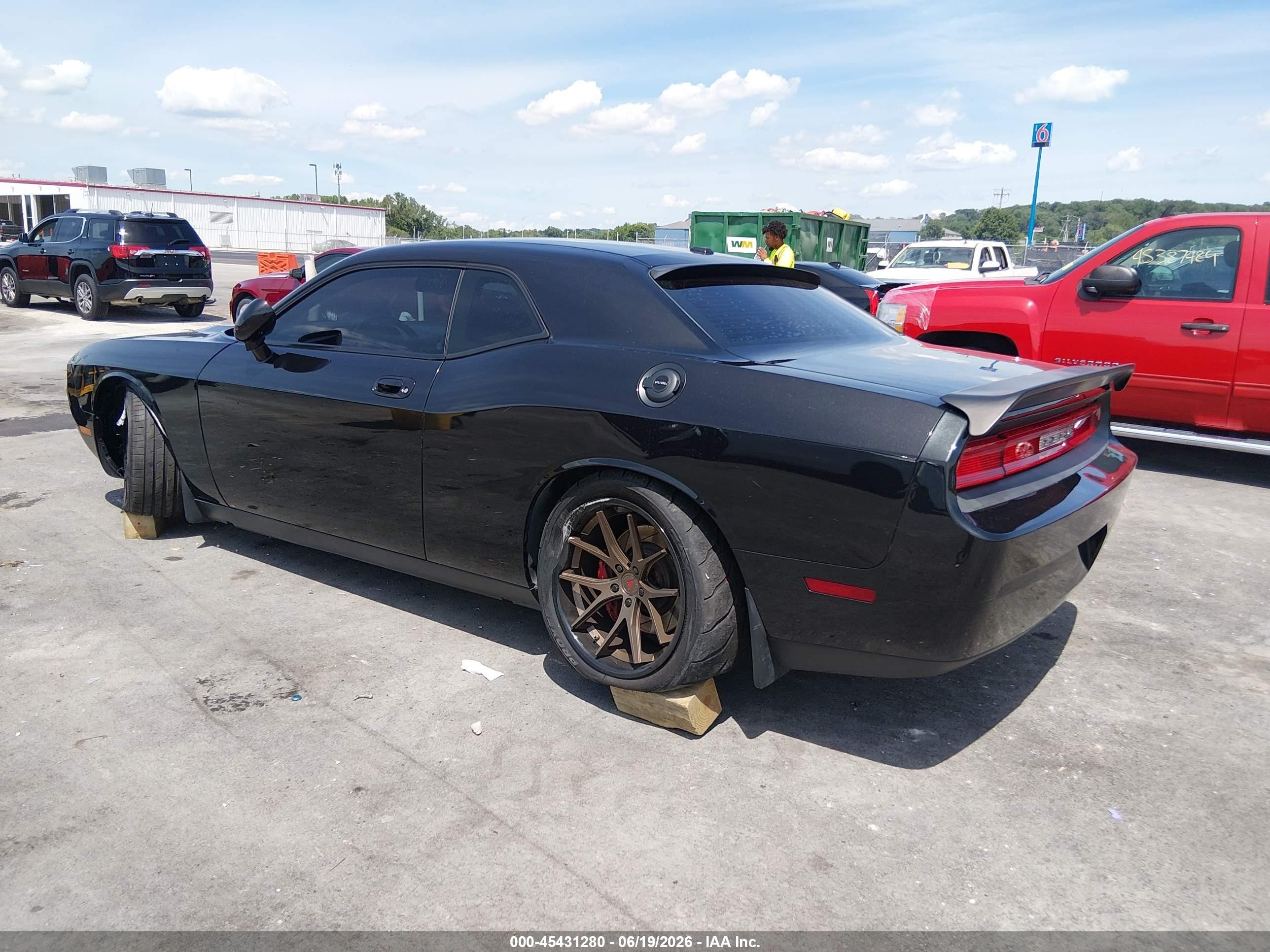 2009 Dodge Challenger Srt8 Black vin: 2B3LJ74W99H569764