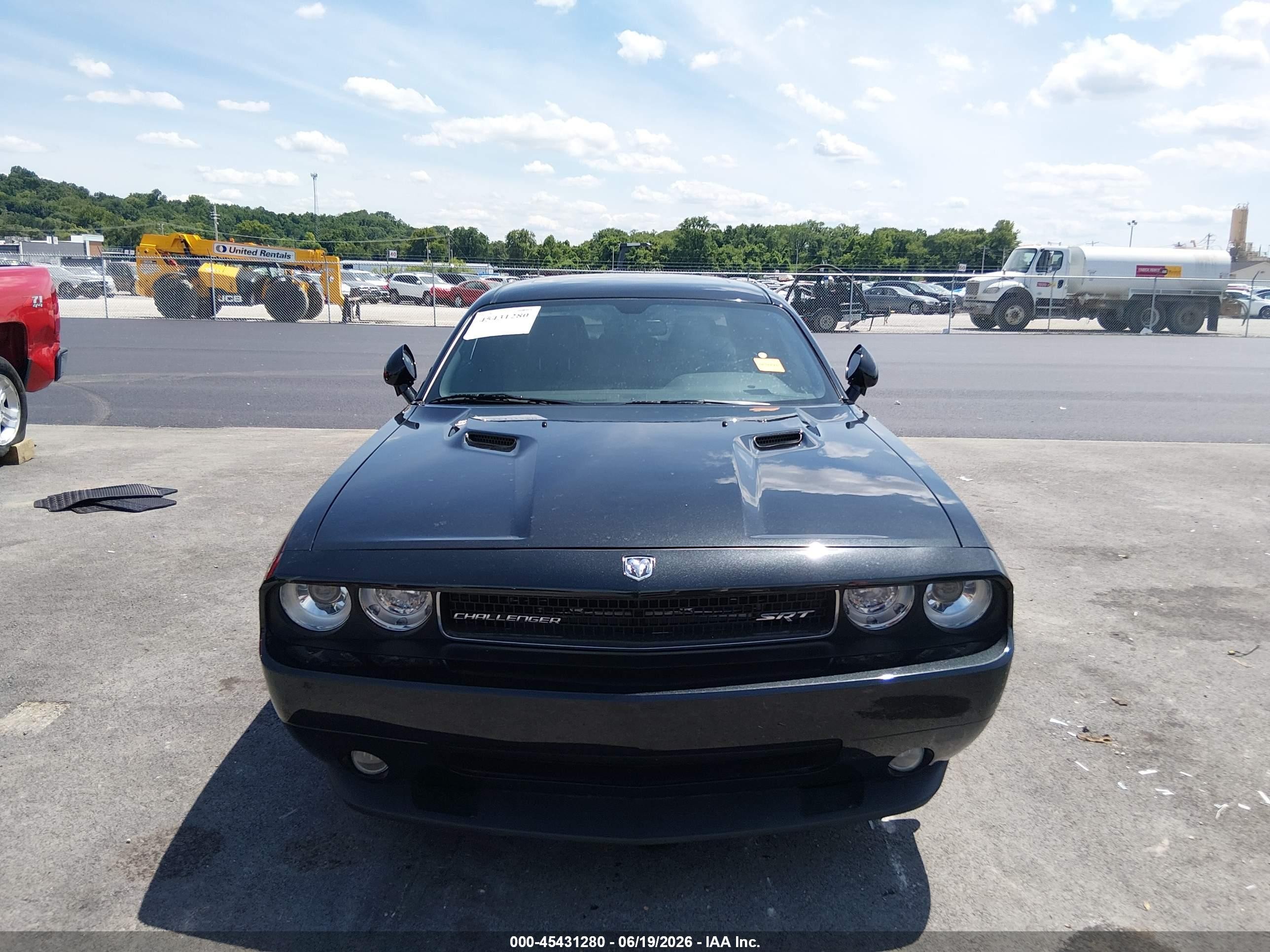 2009 Dodge Challenger Srt8 Black vin: 2B3LJ74W99H569764