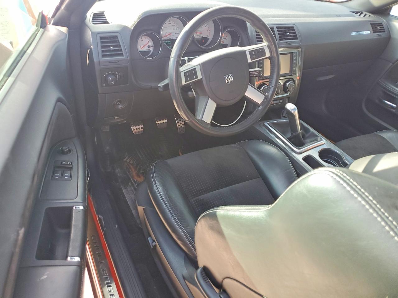2009 Dodge Challenger Srt-8 Orange vin: 2B3LJ74W99H581817