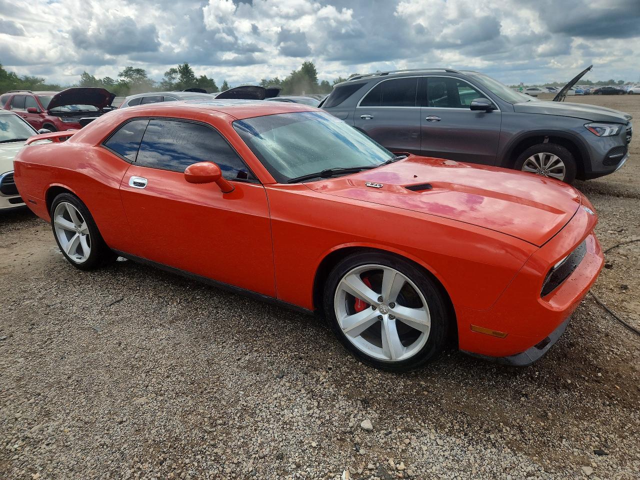 2008 Dodge Challenger Srt-8 Оранжевый vin: 2B3LJ74WX8H289544