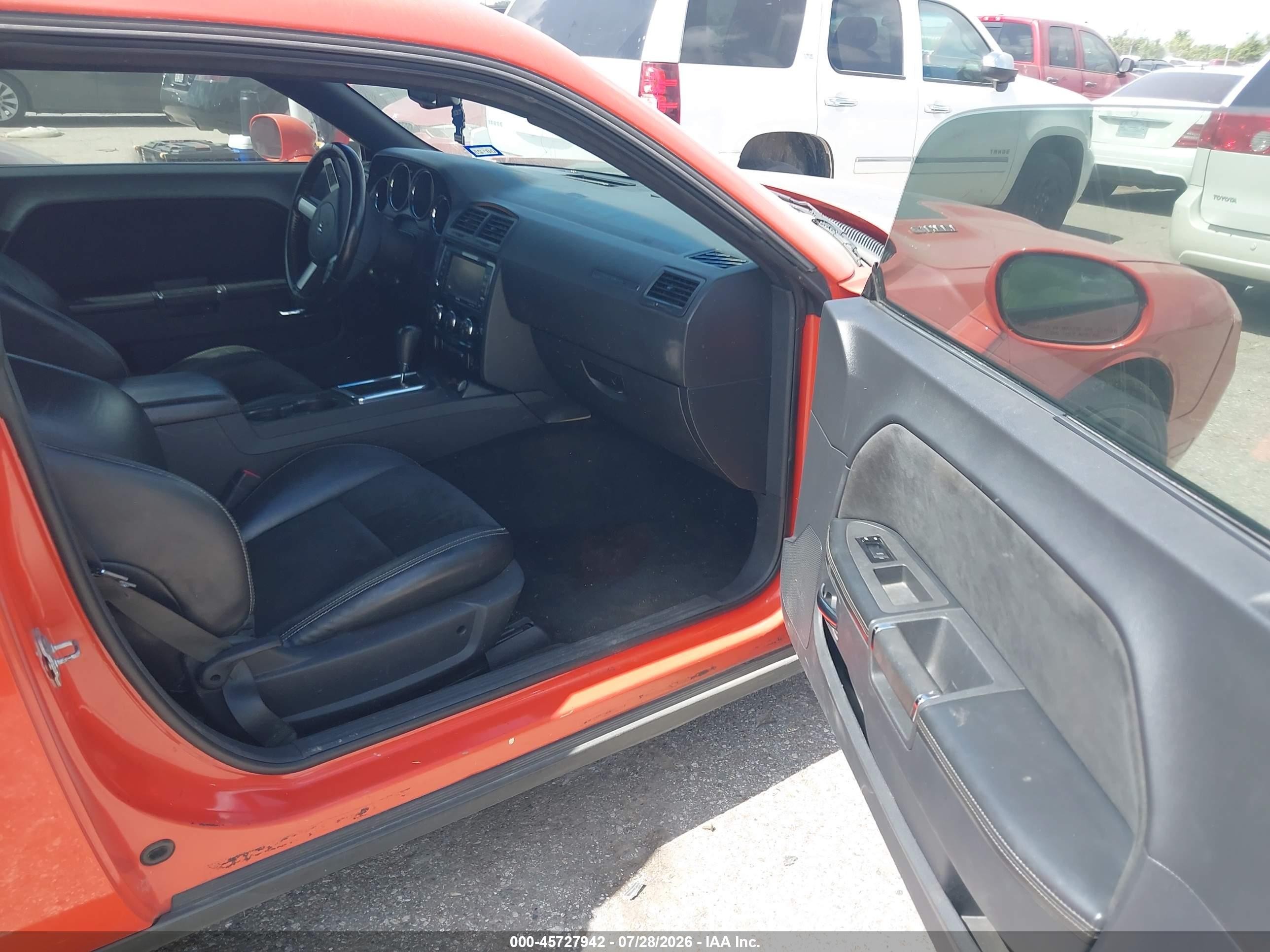 2008 Dodge Challenger Srt8 Оранжевый vin: 2B3LJ74WX8H301286