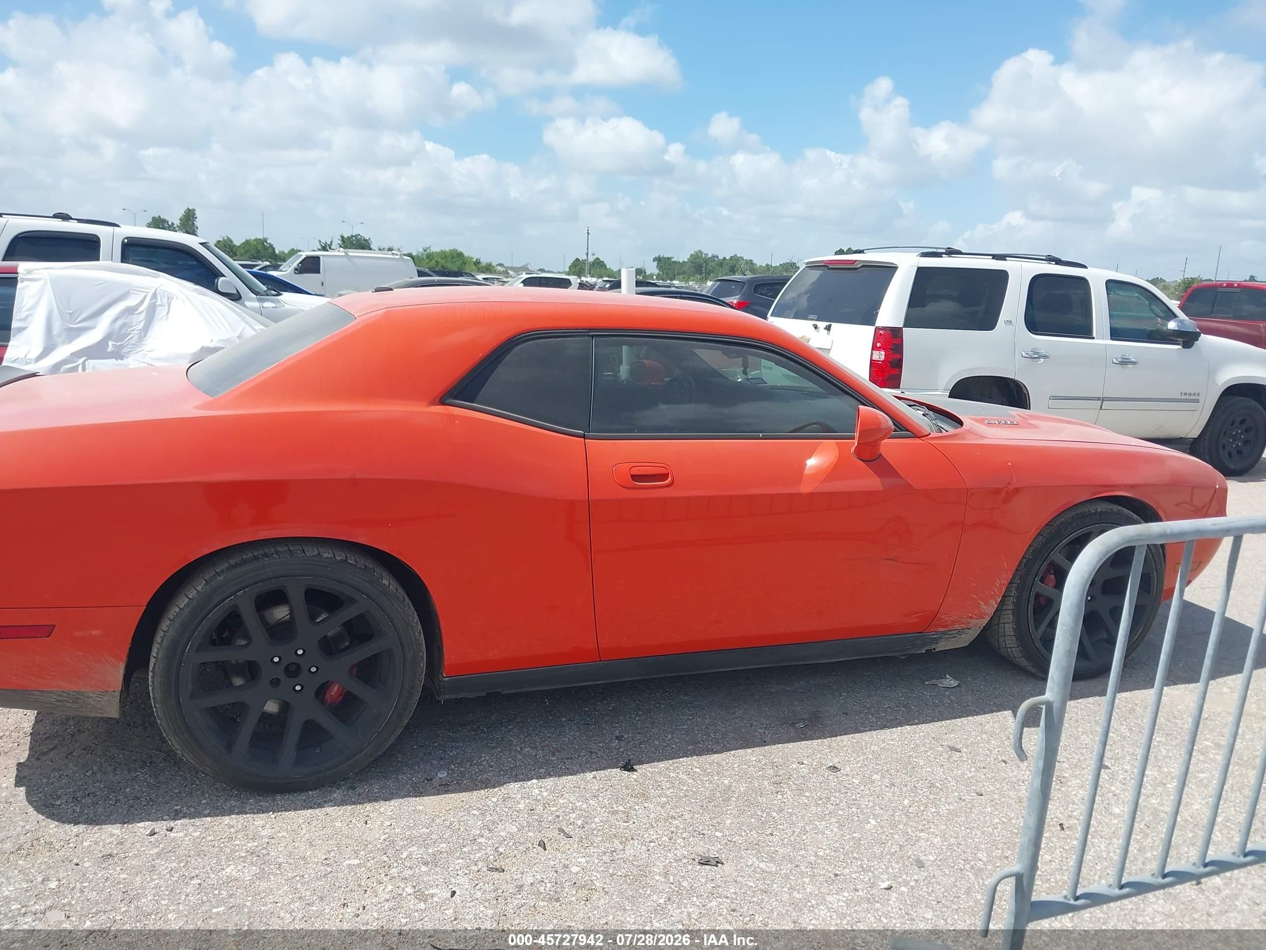 2008 Dodge Challenger Srt8 Оранжевый vin: 2B3LJ74WX8H301286