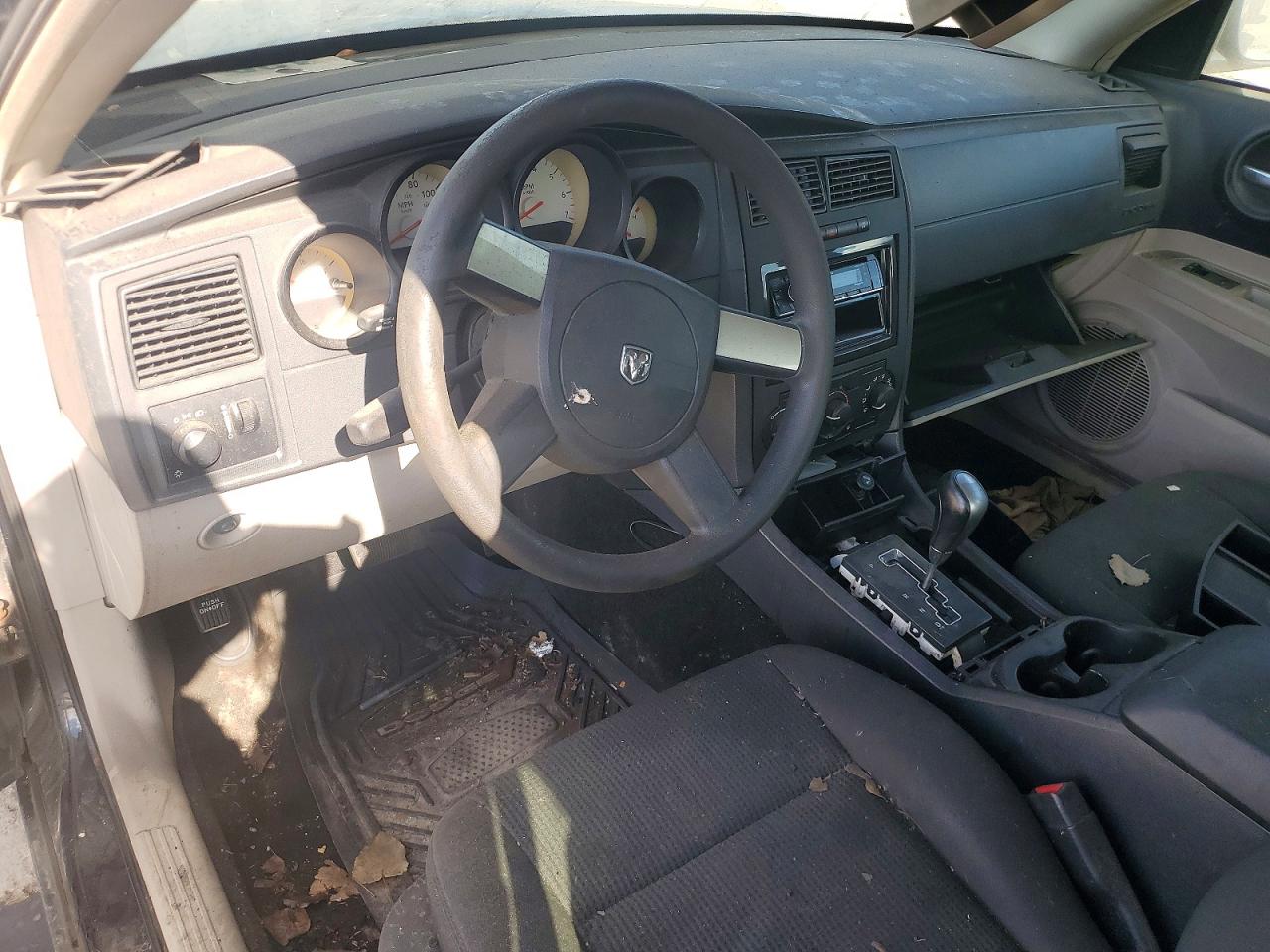 2007 Dodge Charger Черный vin: 2B3LK43G87H797922