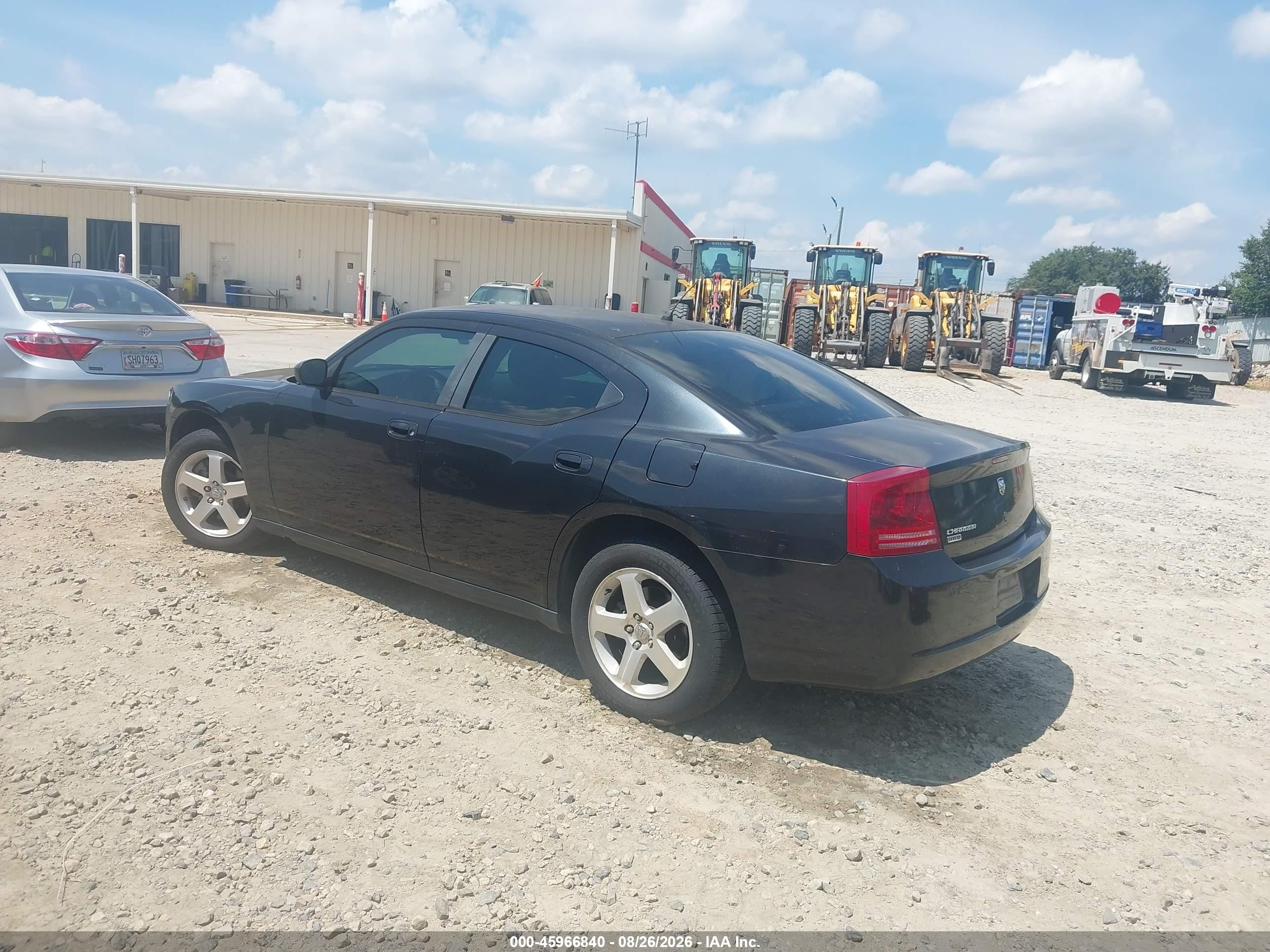 2008 Dodge Charger   Black vin: 2B3LK43G98H318277