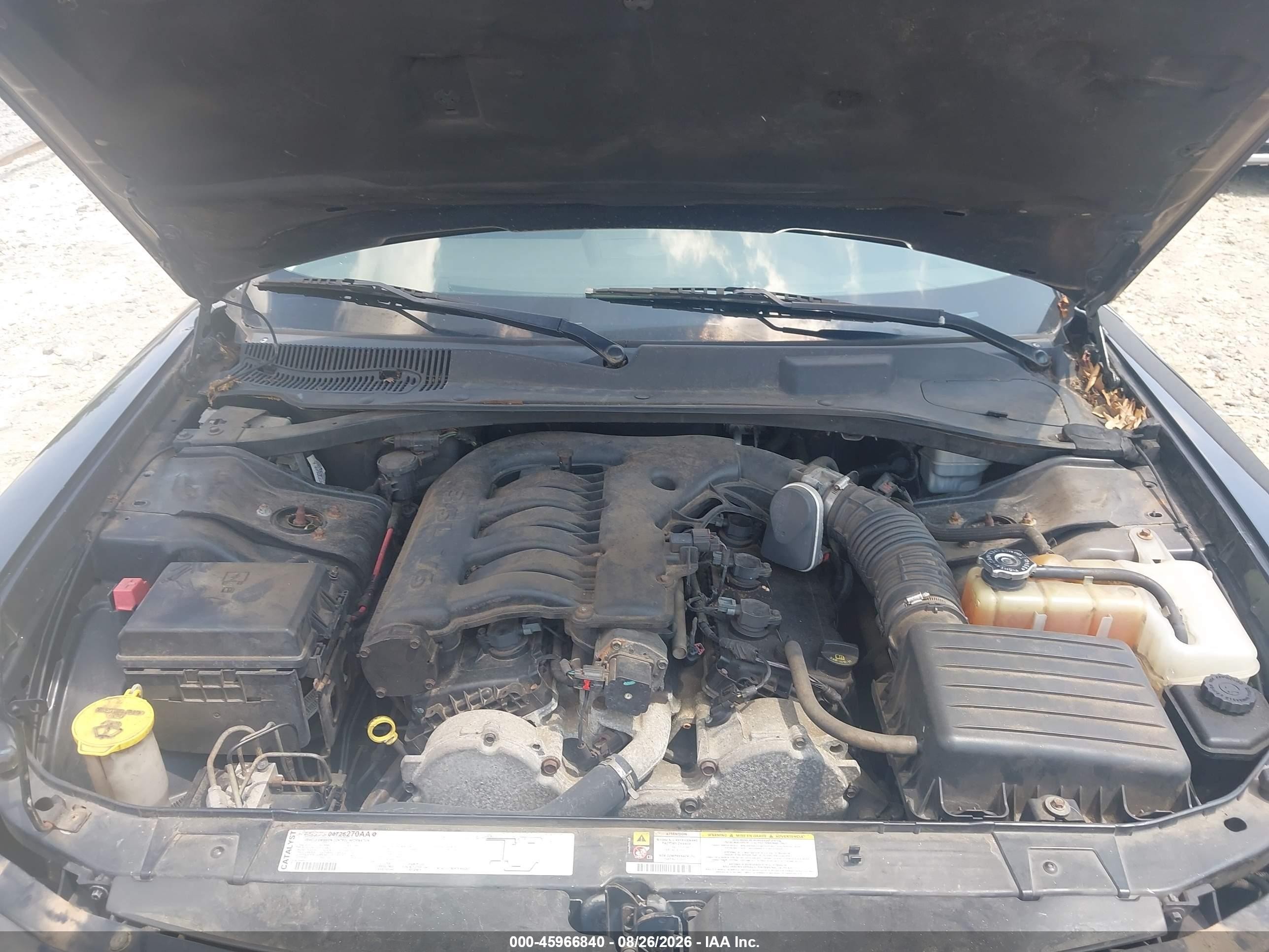 2008 Dodge Charger   Black vin: 2B3LK43G98H318277