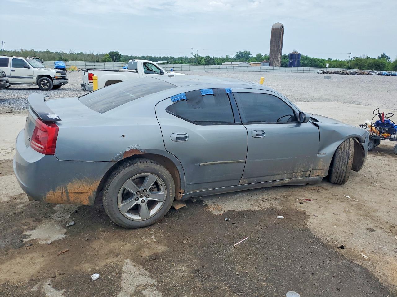 2007 Dodge Charger R/t Gray vin: 2B3LK53H57H720097