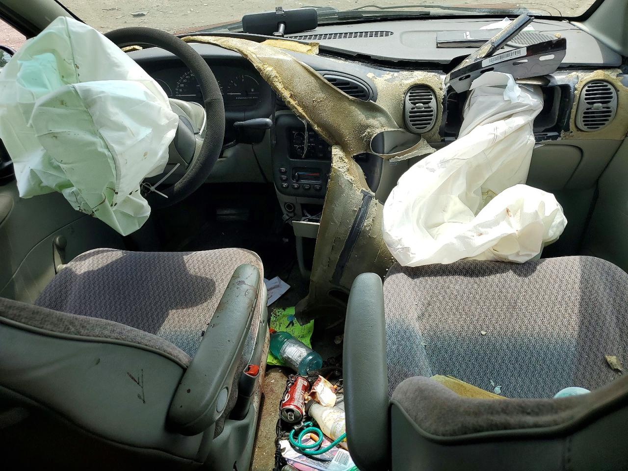 1999 Dodge Caravan Green vin: 2B4FP2535XR333196