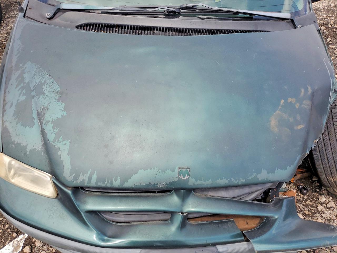 1999 Dodge Caravan Green vin: 2B4FP2535XR333196