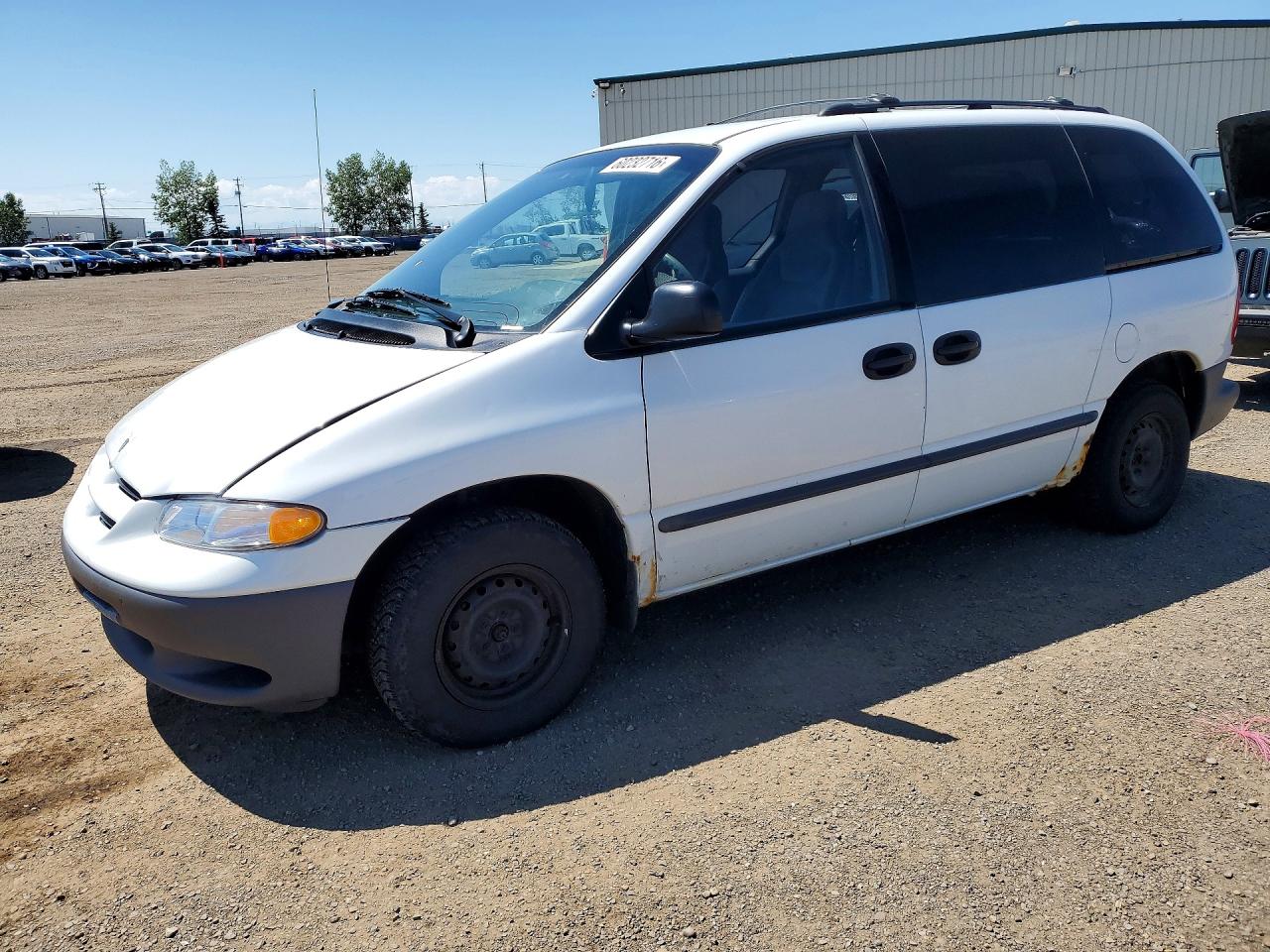 1999 Dodge Caravan White vin: 2B4FP2538XR448360