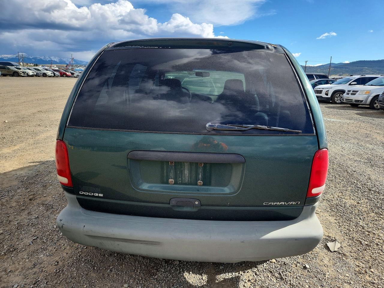 1999 Dodge Caravan Green vin: 2B4FP25B5XR374371