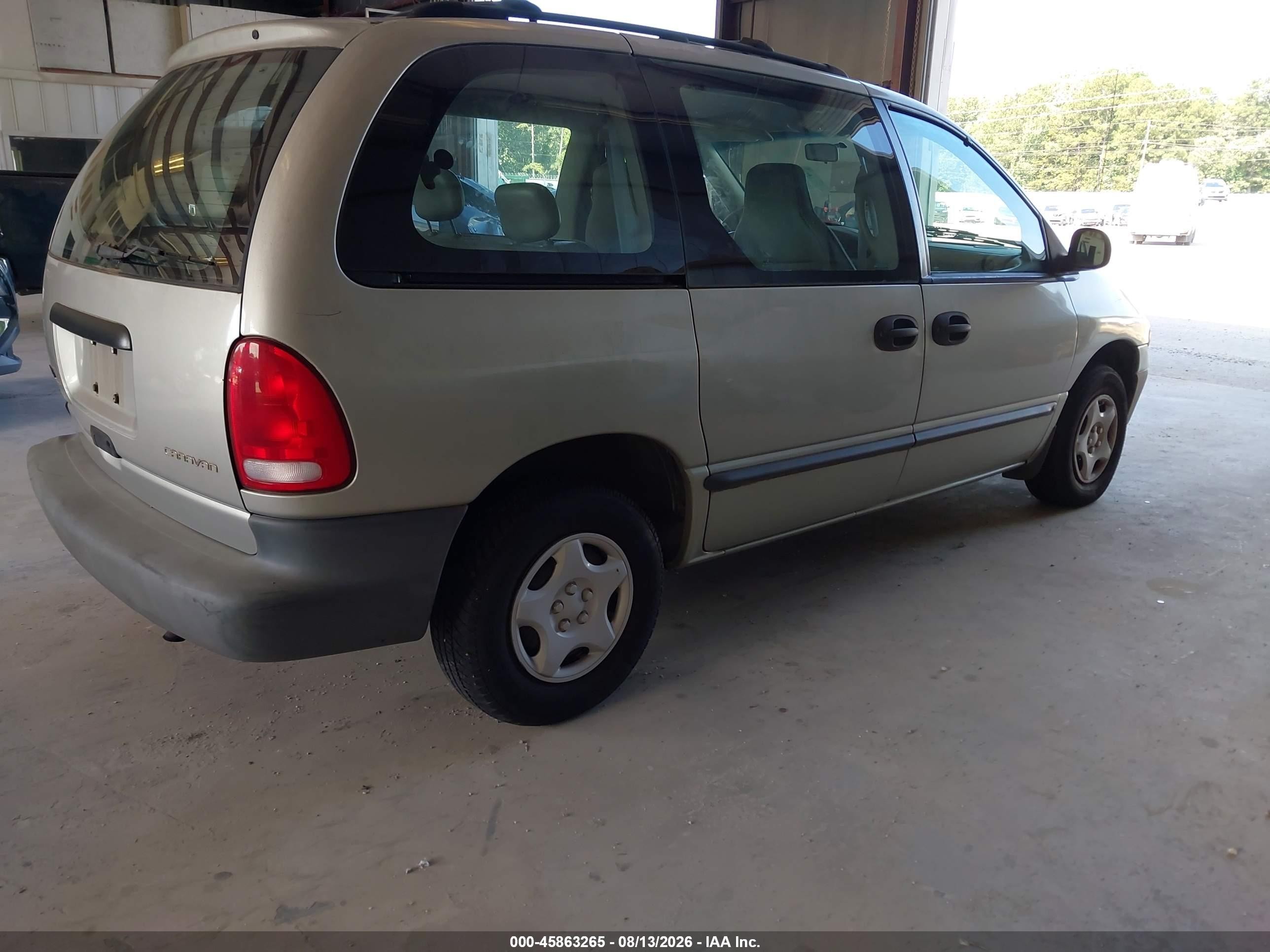 2000 Dodge Caravan   Gray vin: 2B4FP25B8YR708460