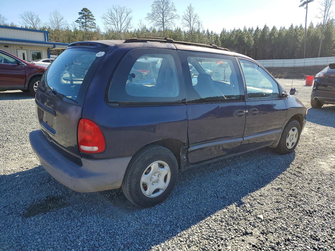 1999 Dodge Caravan Blue vin: 2B4FP25B9XR133820