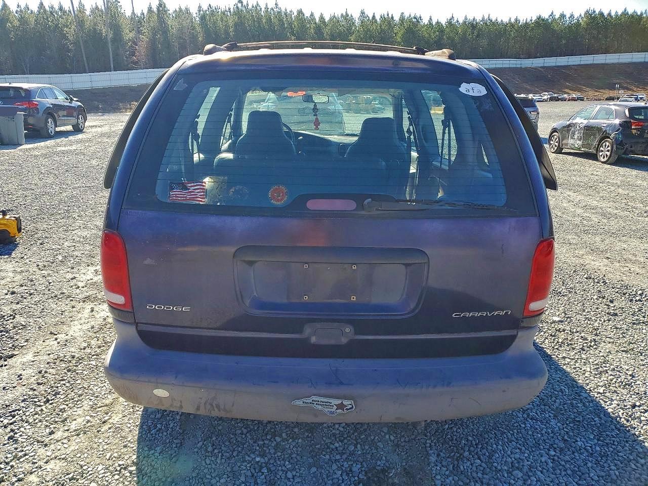1999 Dodge Caravan Blue vin: 2B4FP25B9XR133820