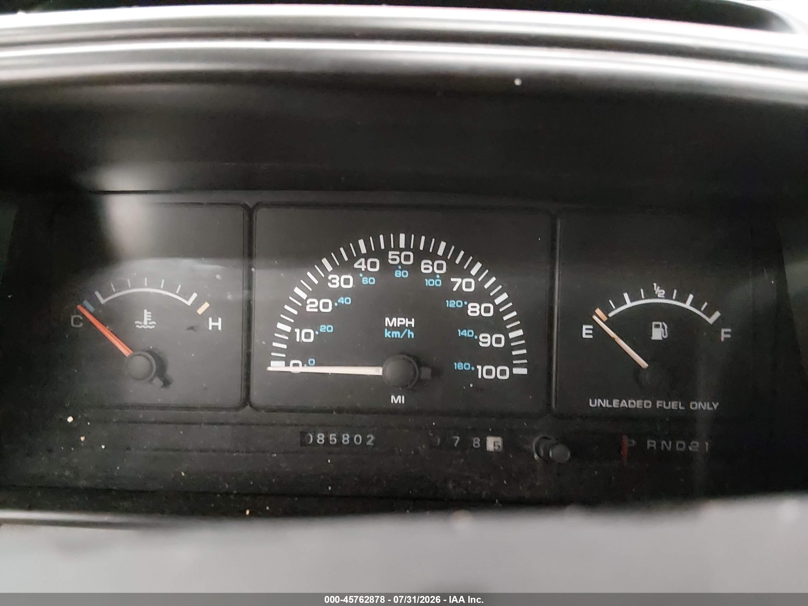 1994 Dodge Caravan   Red vin: 2B4GH2533RR799696