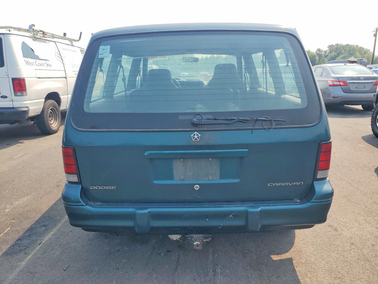 1995 Dodge Caravan Green vin: 2B4GH2534SR332874