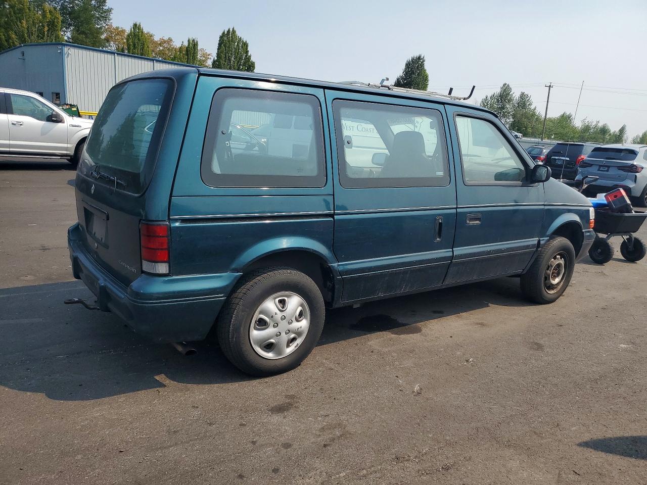 1995 Dodge Caravan Green vin: 2B4GH2534SR332874