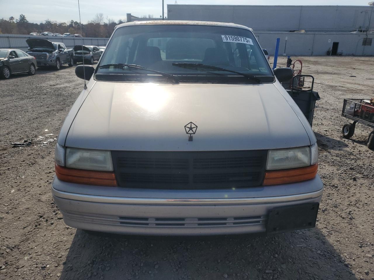 1992 Dodge Caravan Silver vin: 2B4GH25K3NR776100