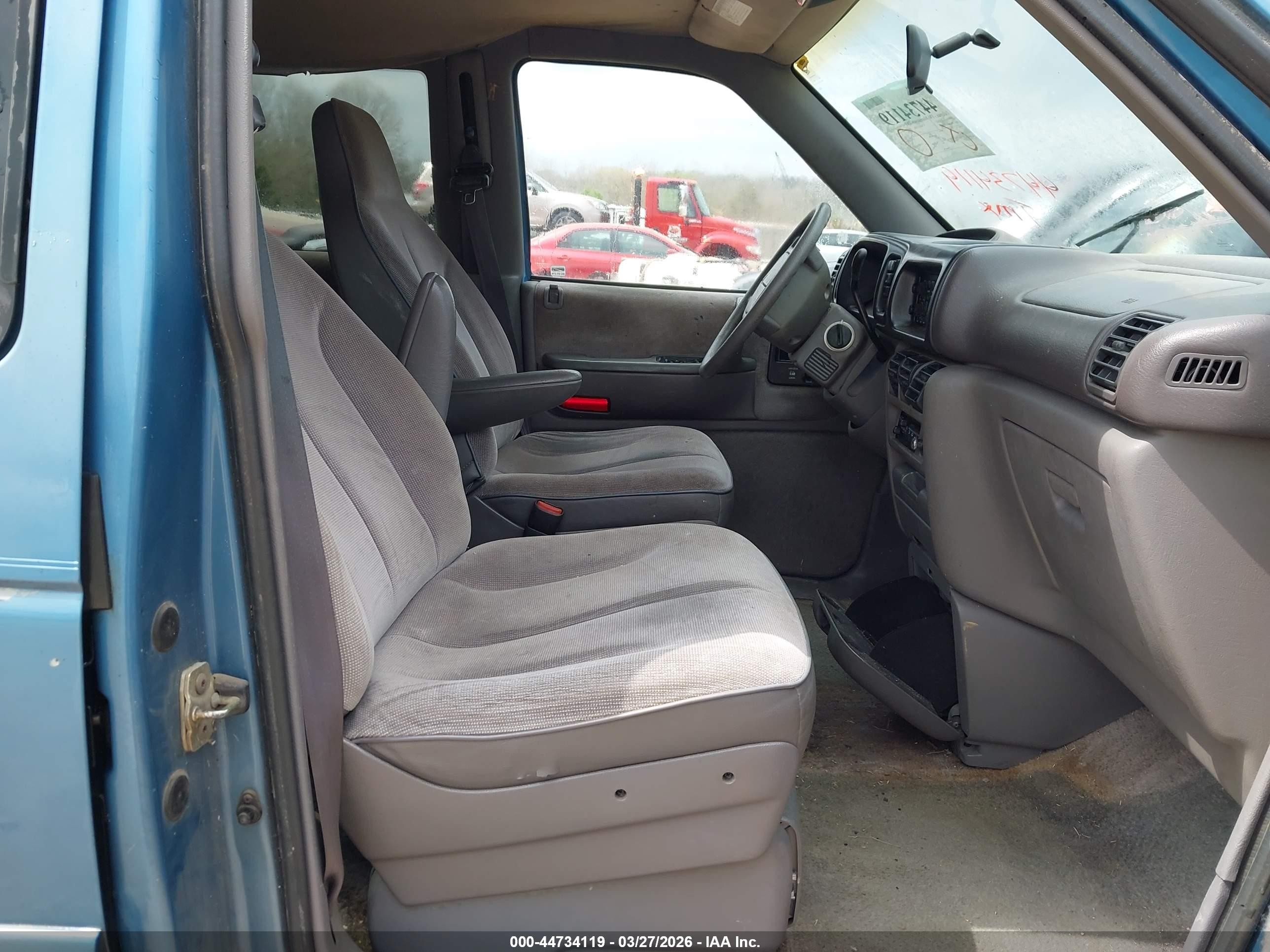 1995 Dodge Caravan Se Blue vin: 2B4GH4530SR224019