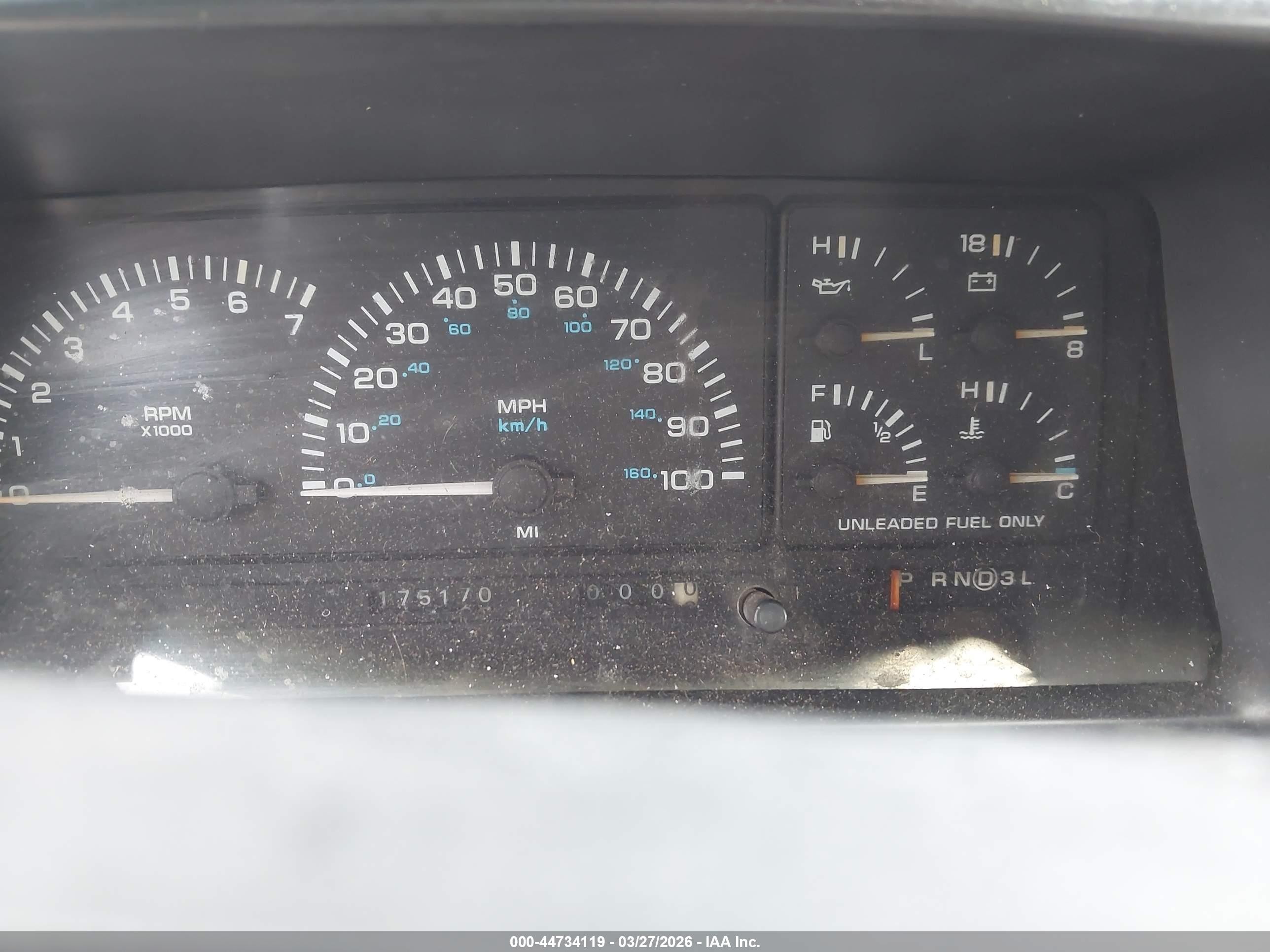 1995 Dodge Caravan Se Blue vin: 2B4GH4530SR224019