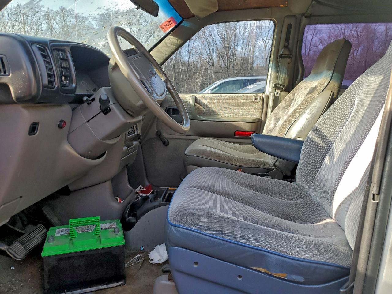 1995 Dodge Caravan Se White vin: 2B4GH4536SR238281