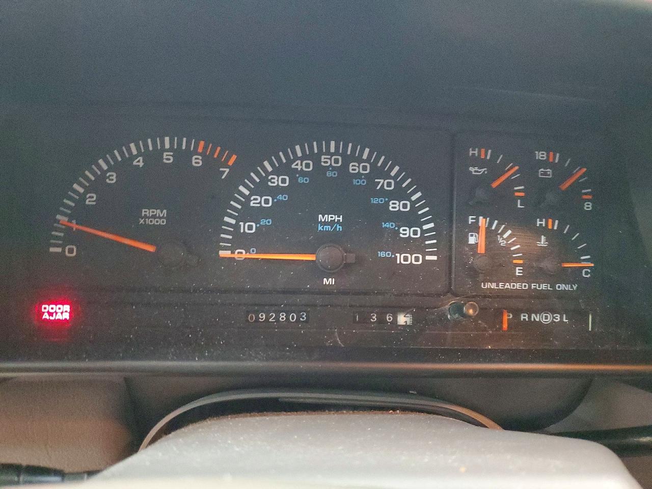 1995 Dodge Caravan Se White vin: 2B4GH45R4SR236467