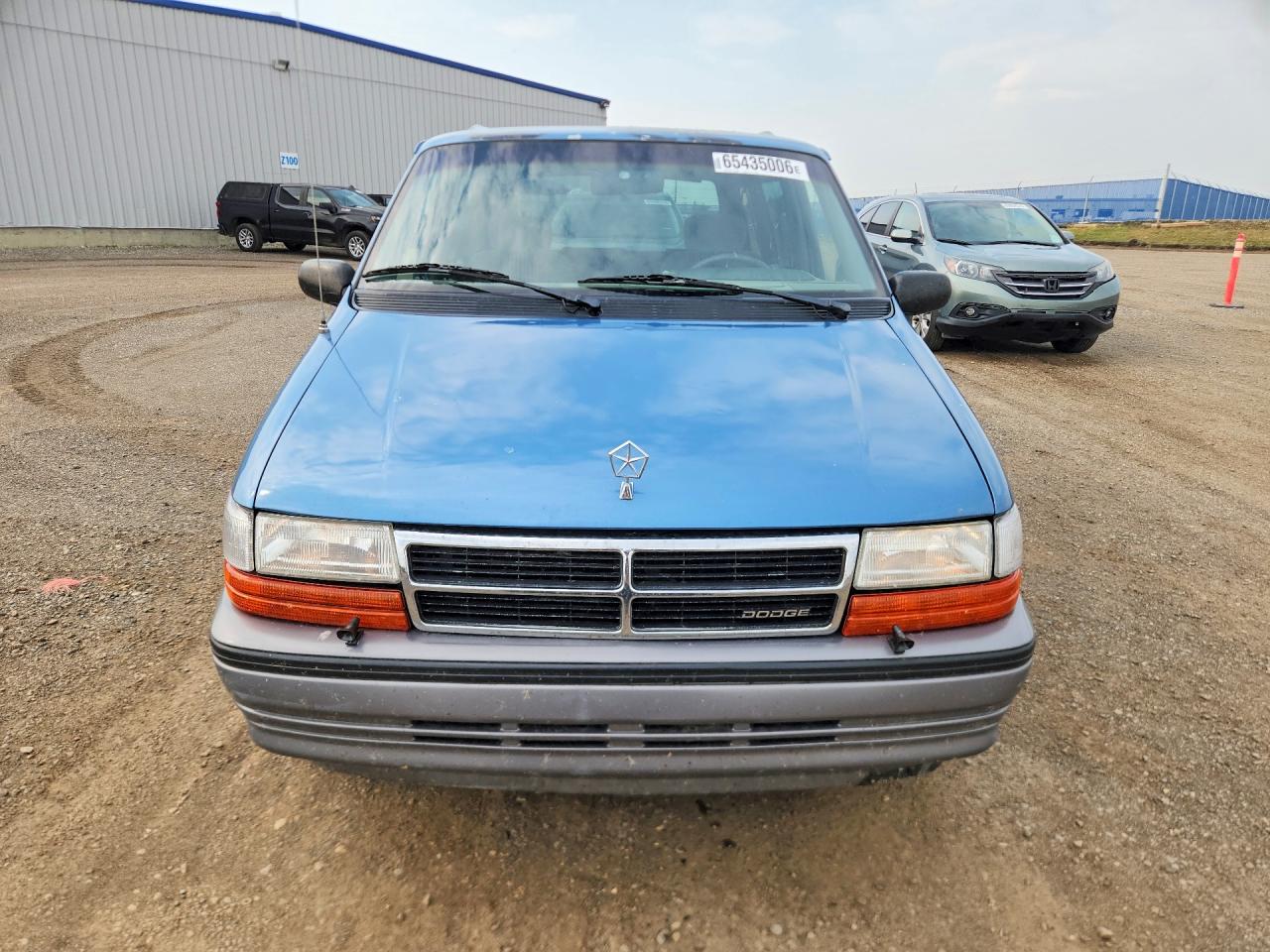 1992 Dodge Caravan Le Blue vin: 2B4GH55R3NR777259