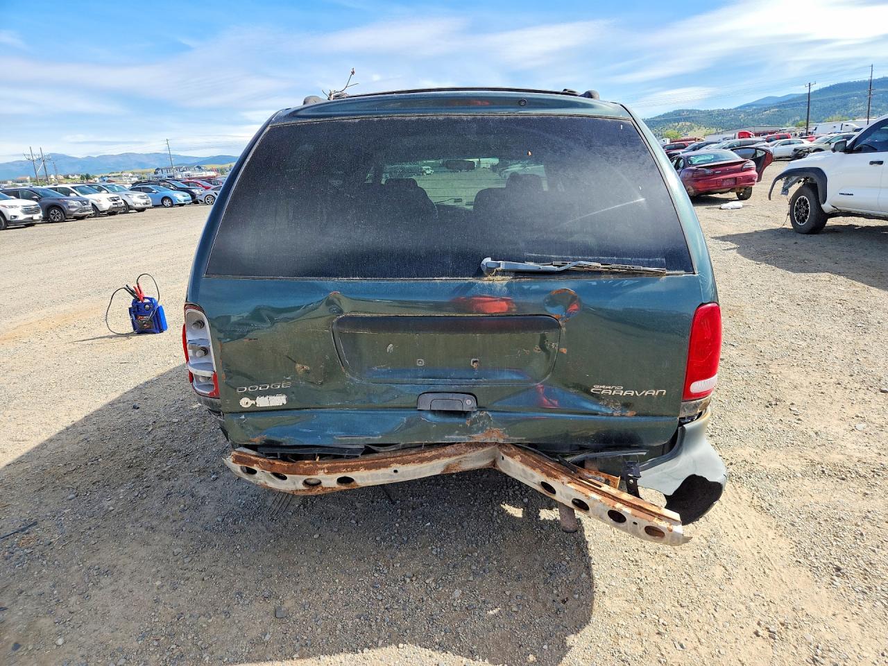 2000 Dodge Grand Caravan Green vin: 2B4GP2437YR759625