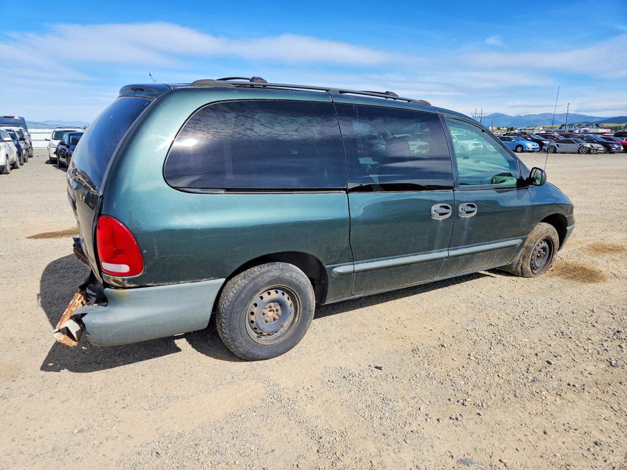 2000 Dodge Grand Caravan Green vin: 2B4GP2437YR759625