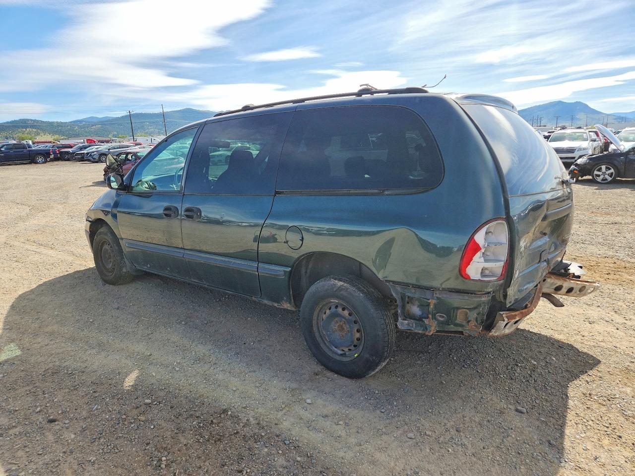 2000 Dodge Grand Caravan Green vin: 2B4GP2437YR759625