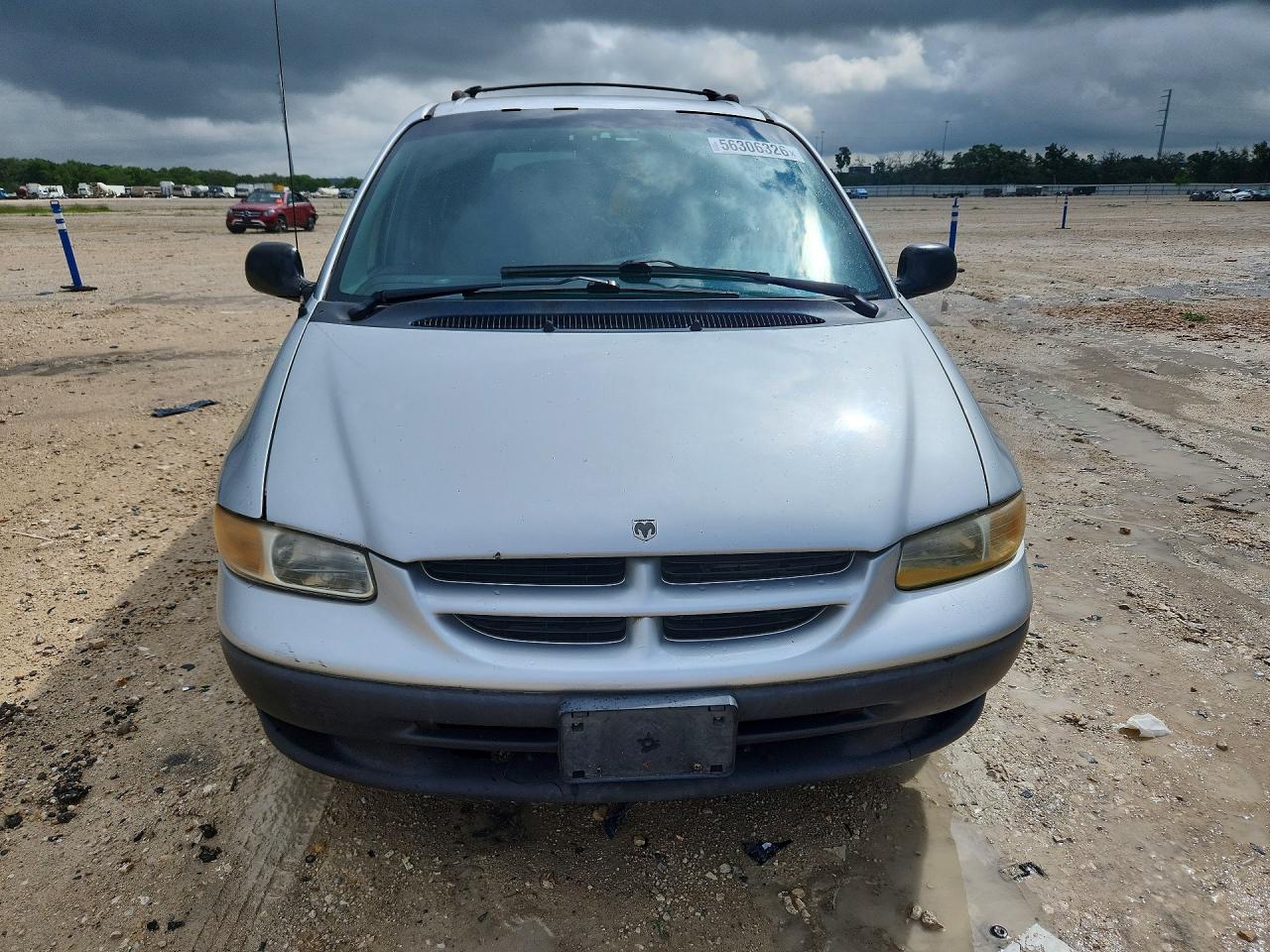 2000 Dodge Caravan Gray vin: 2B4GP2532YR839428