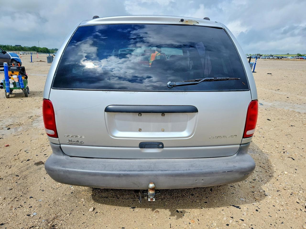 2000 Dodge Caravan Gray vin: 2B4GP2532YR839428