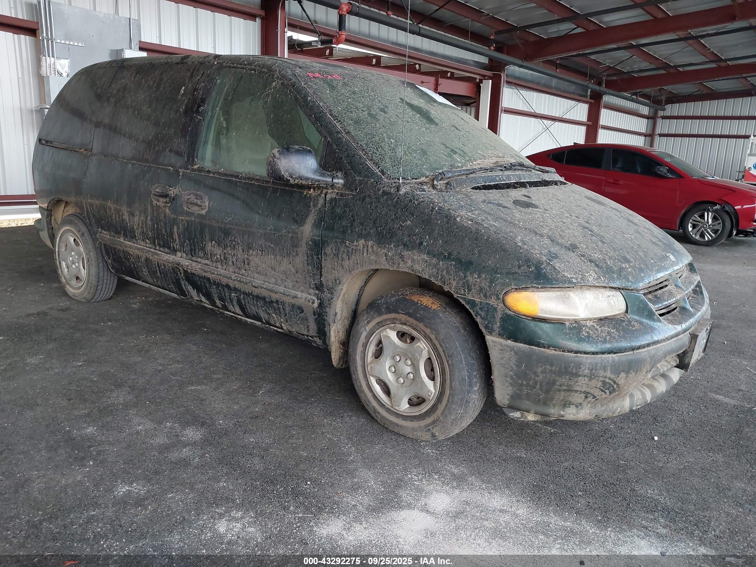 1998 Dodge Caravan   Зеленый vin: 2B4GP25R4WR724105