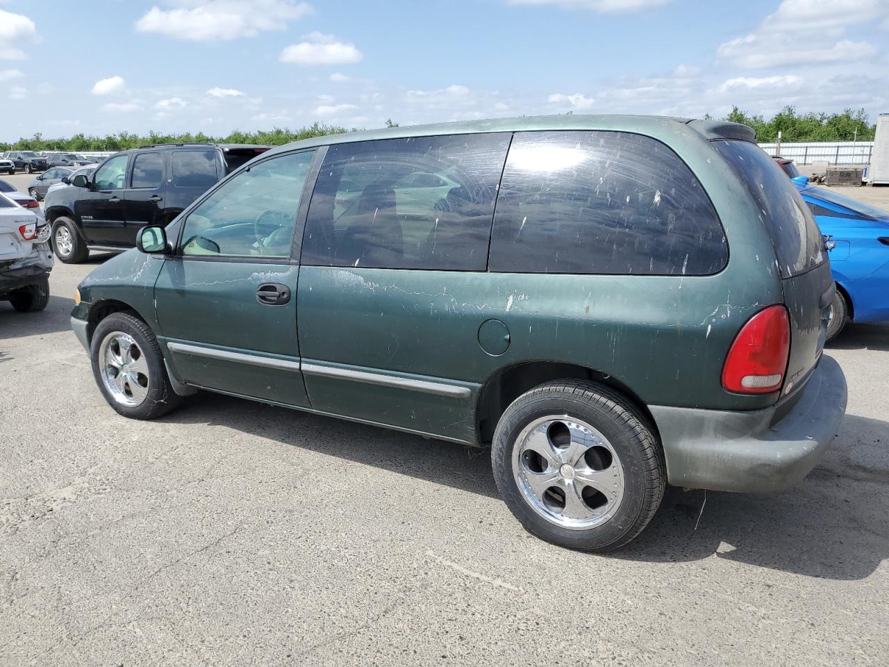 1998 Dodge Caravan Green vin: 2B4GP25R6WR696923