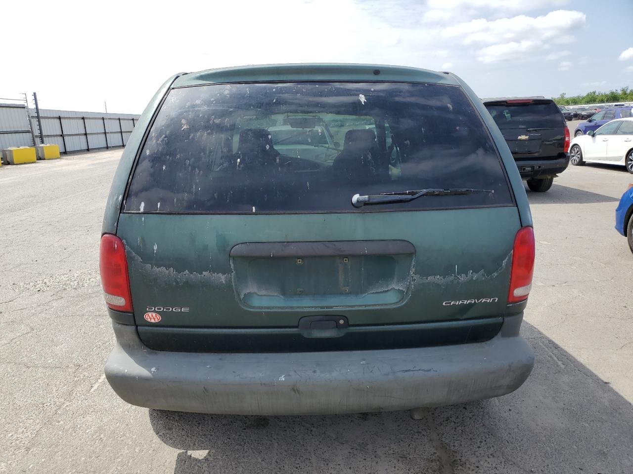 1998 Dodge Caravan Green vin: 2B4GP25R6WR696923