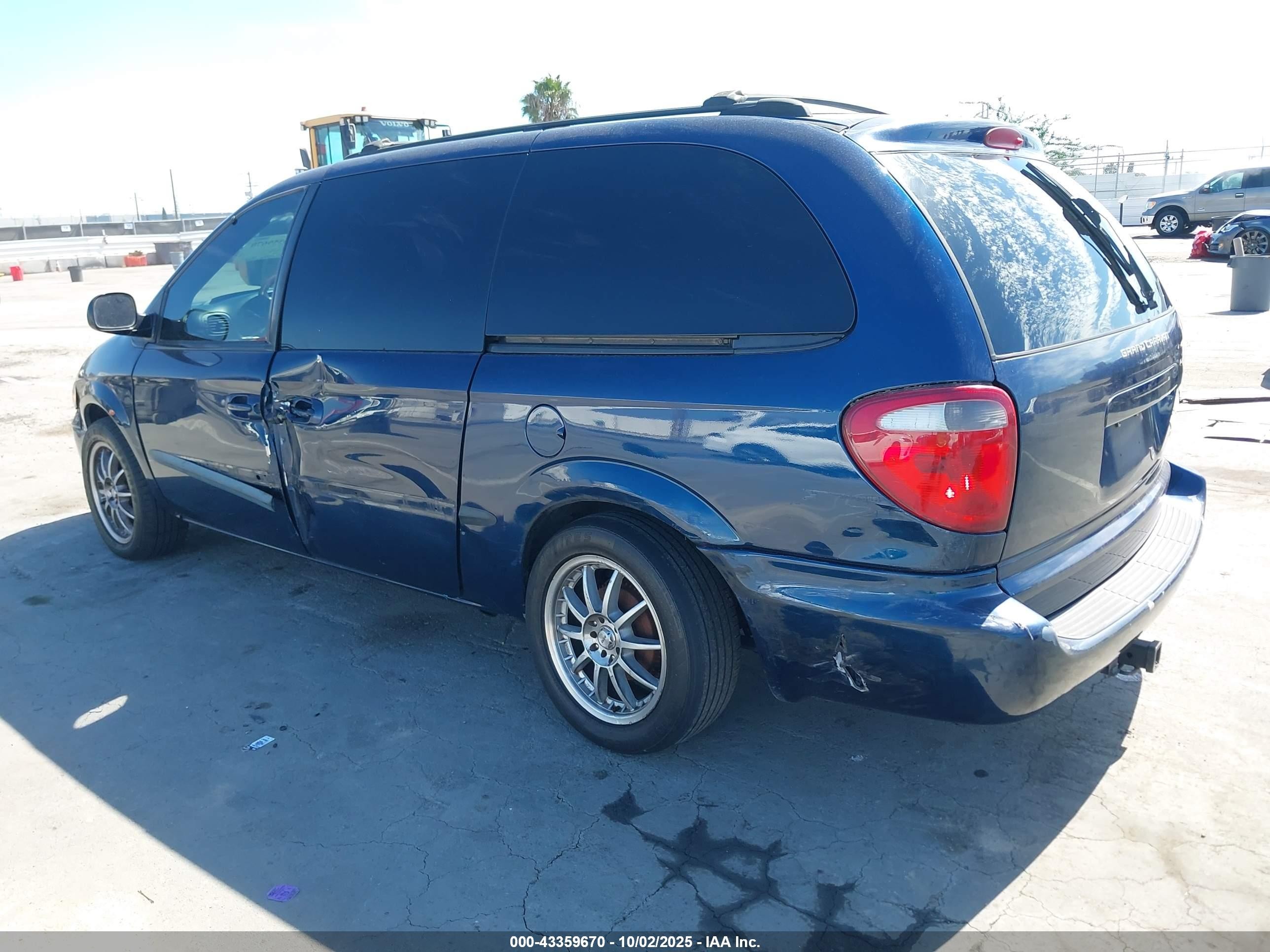 2001 Dodge Grand Caravan Sport Blue vin: 2B4GP44301R330067