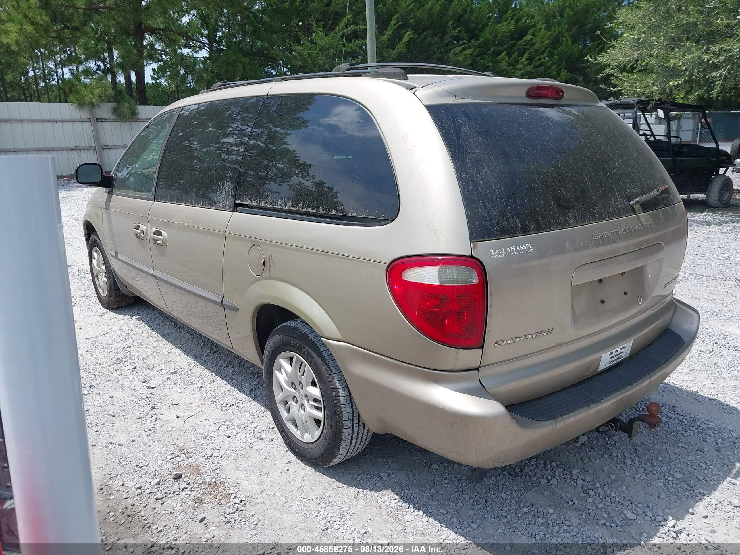 2002 Dodge Grand Caravan Sport Gold vin: 2B4GP44302R552920