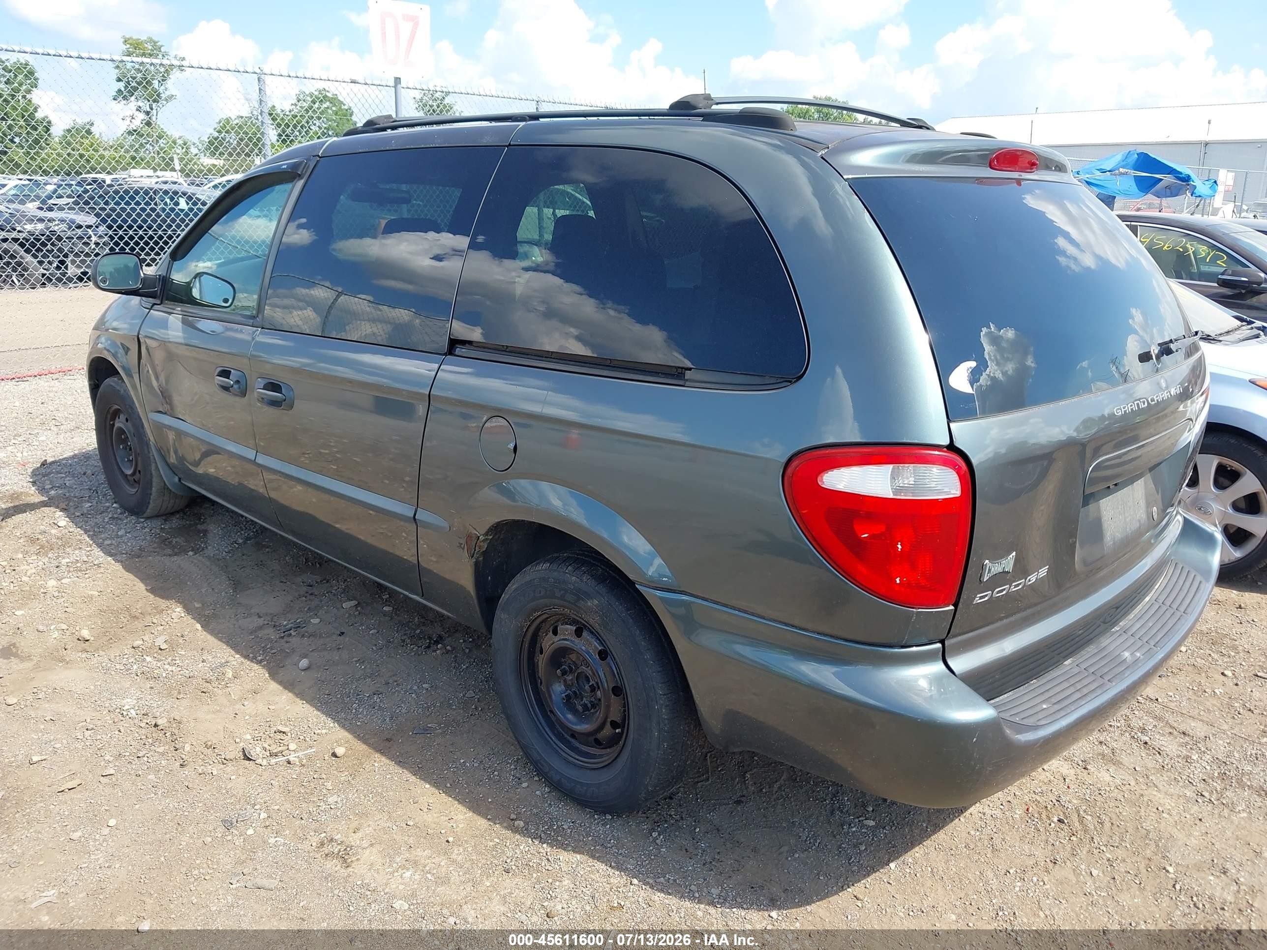 2002 Dodge Grand Caravan Sport Gray vin: 2B4GP44302R664584