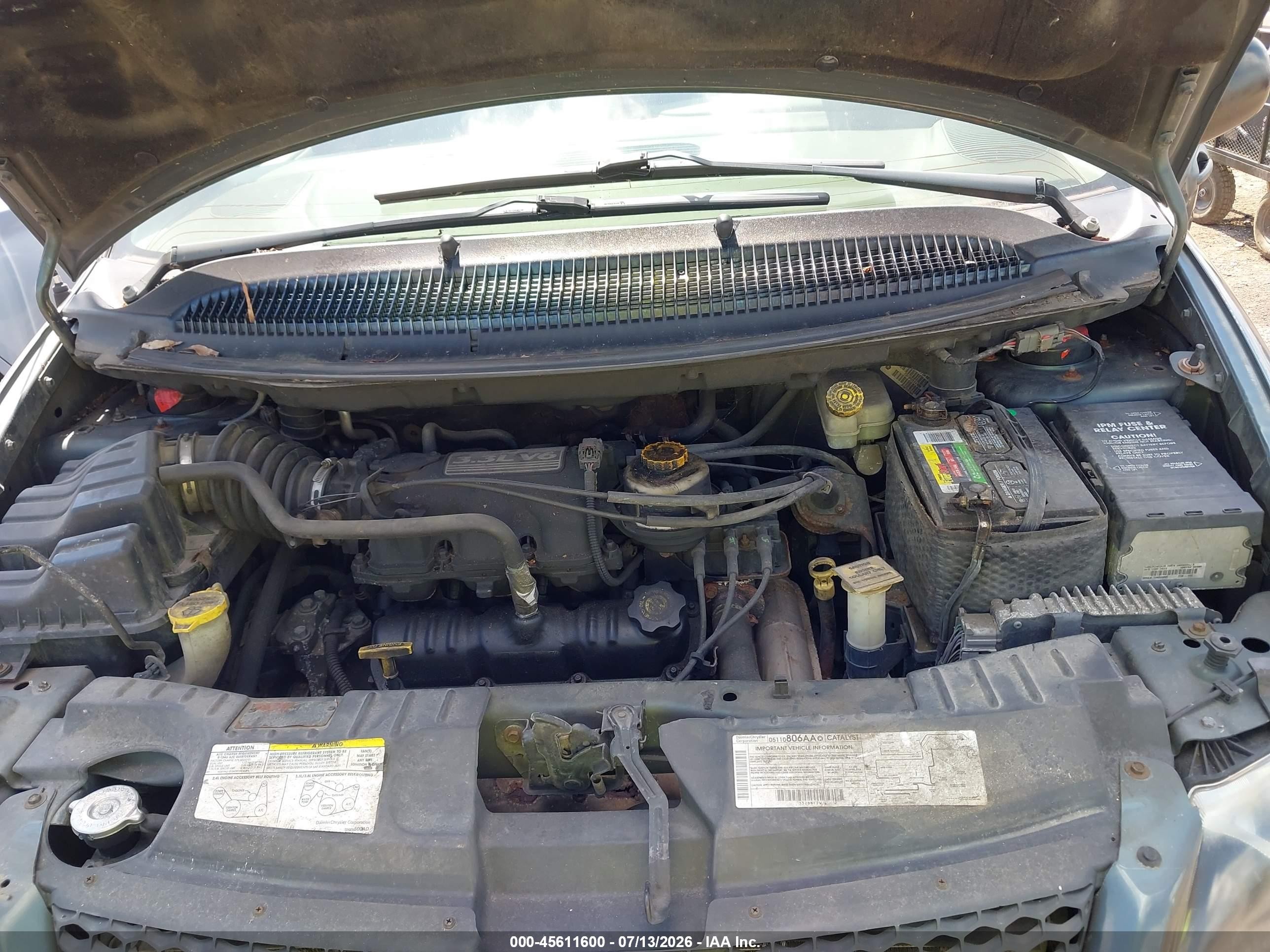 2002 Dodge Grand Caravan Sport Gray vin: 2B4GP44302R664584