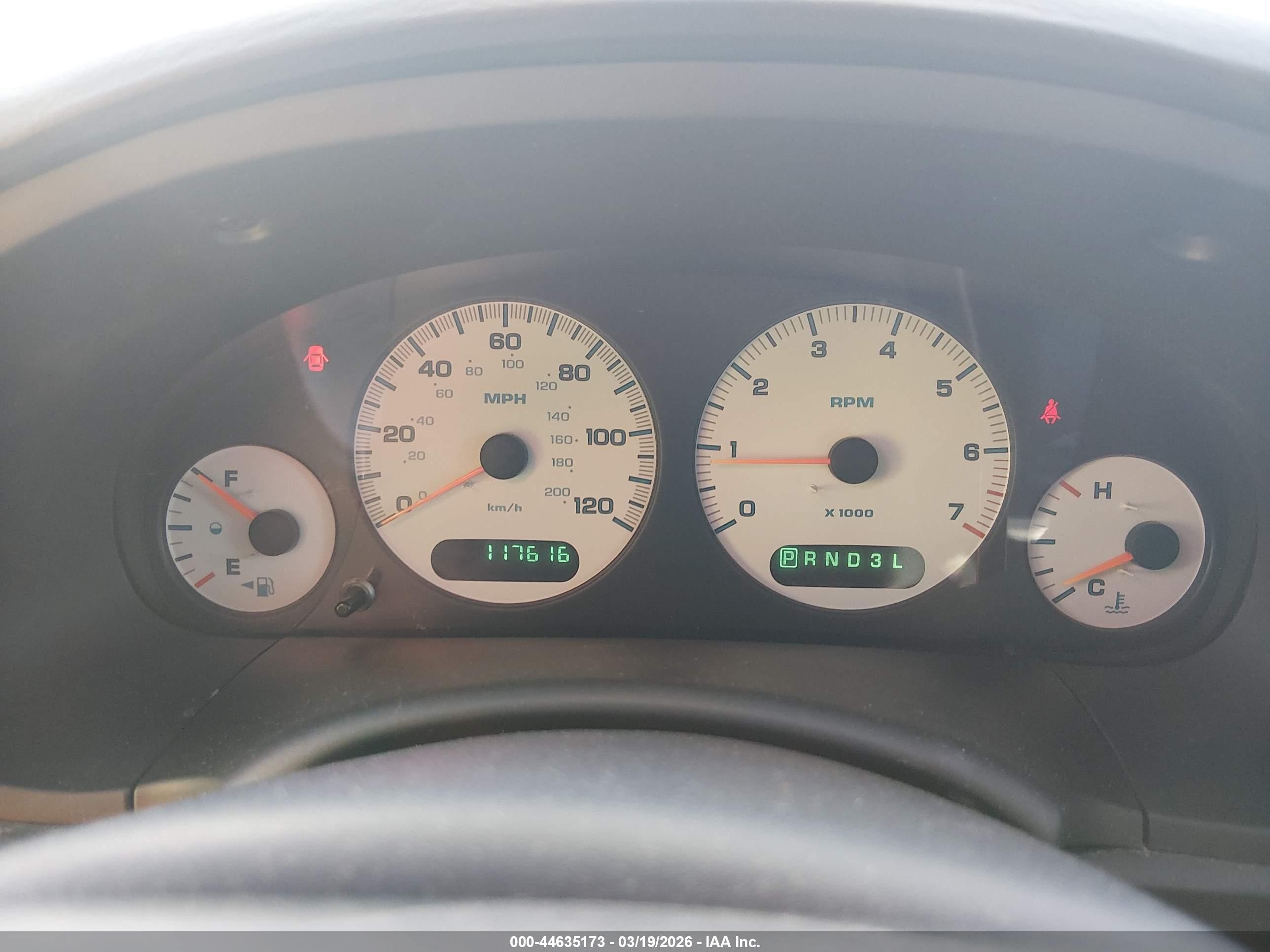 2001 Dodge Grand Caravan Sport Gray vin: 2B4GP44321R367525
