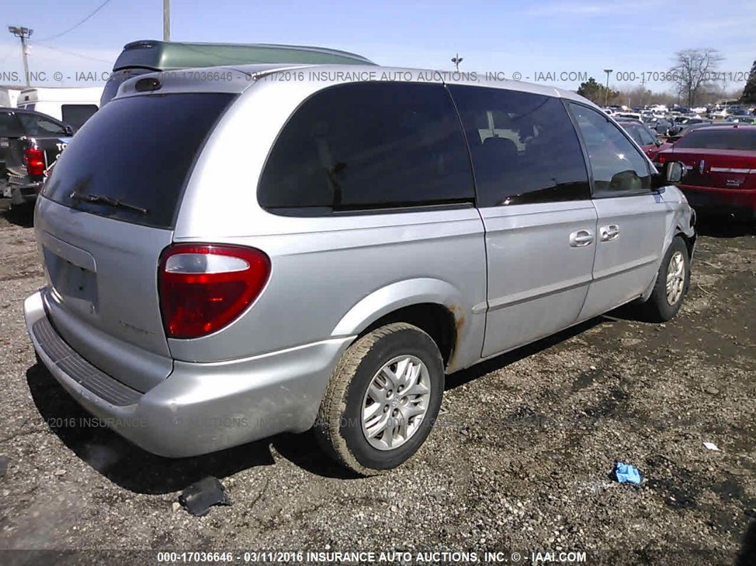 2001 Dodge Caravan Sport vin: 2B4GP44361R301706