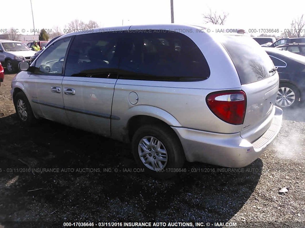 2001 Dodge Caravan Sport vin: 2B4GP44361R301706