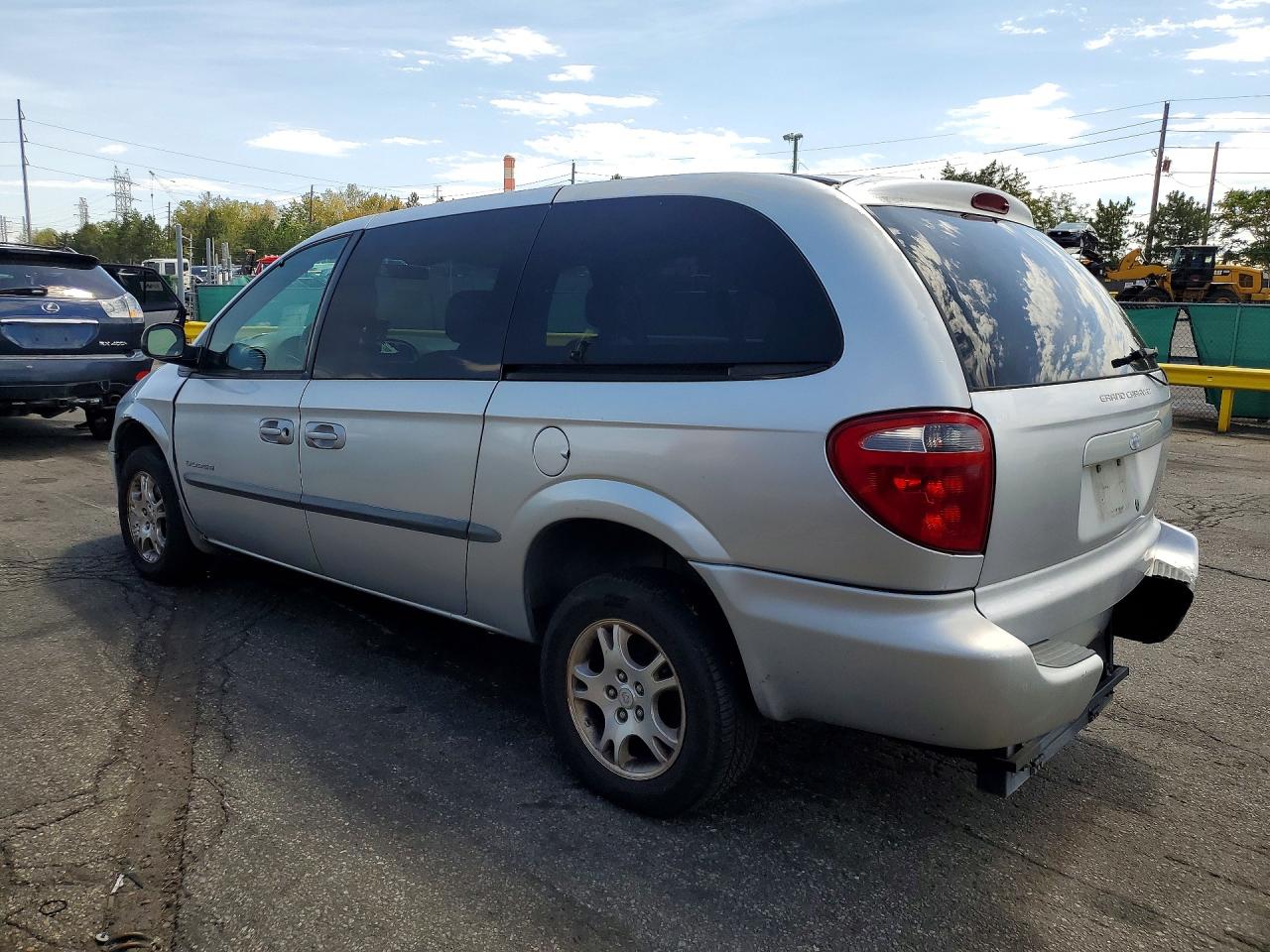 2001 Dodge Grand Caravan Sport Серебряный vin: 2B4GP44361R332485