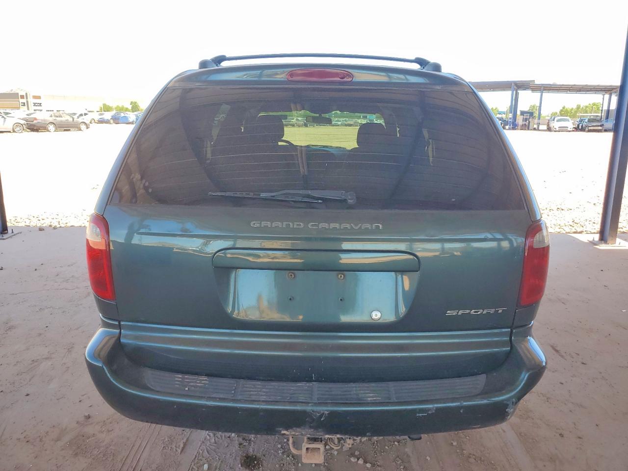 2001 Dodge Grand Caravan Sport Green vin: 2B4GP44371R223601