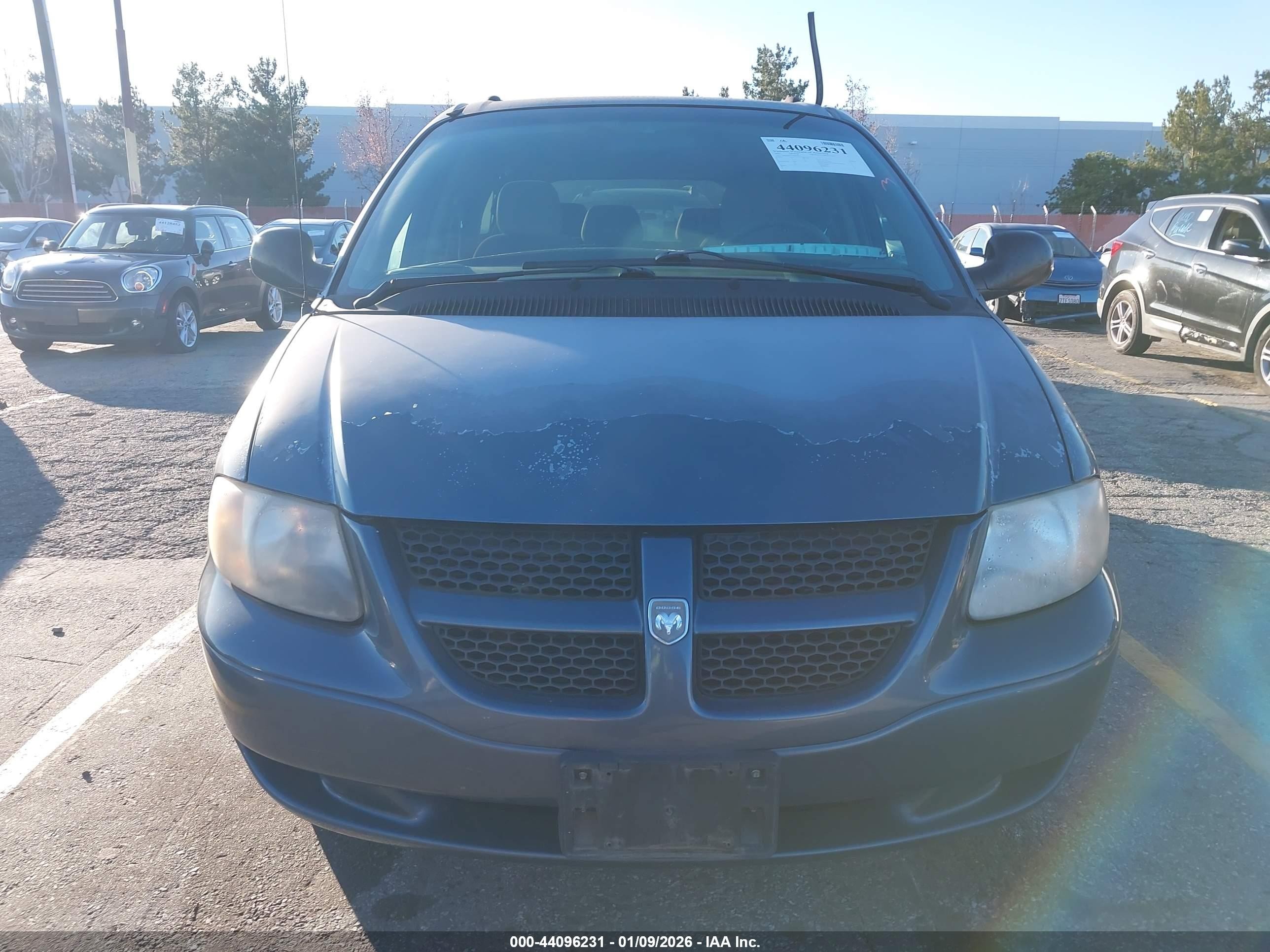2001 Dodge Grand Caravan Sport Light Blue vin: 2B4GP44371R403421