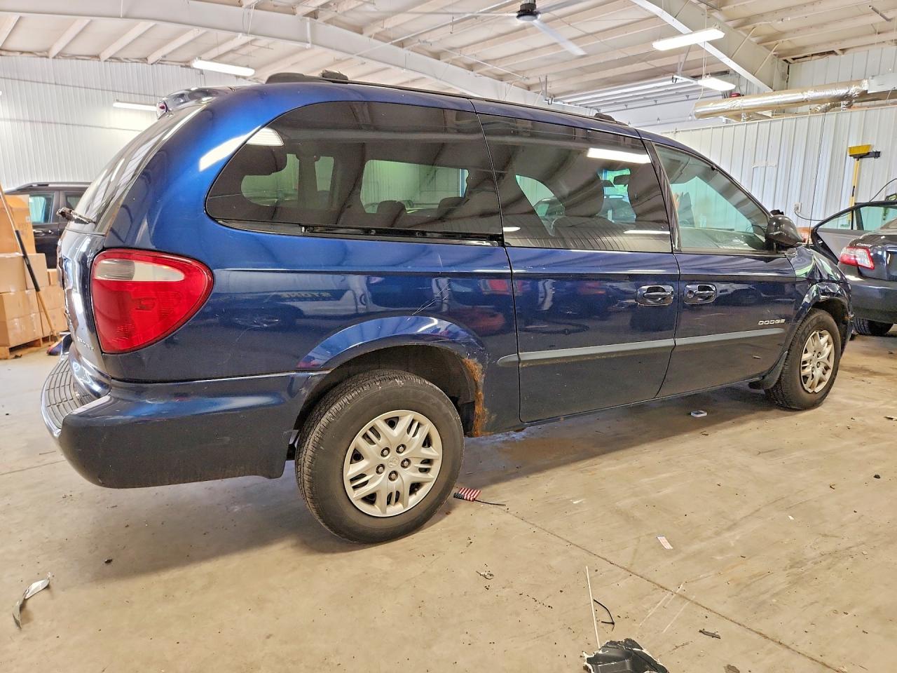 2001 Dodge Grand Caravan Sport Blue vin: 2B4GP44381R403329